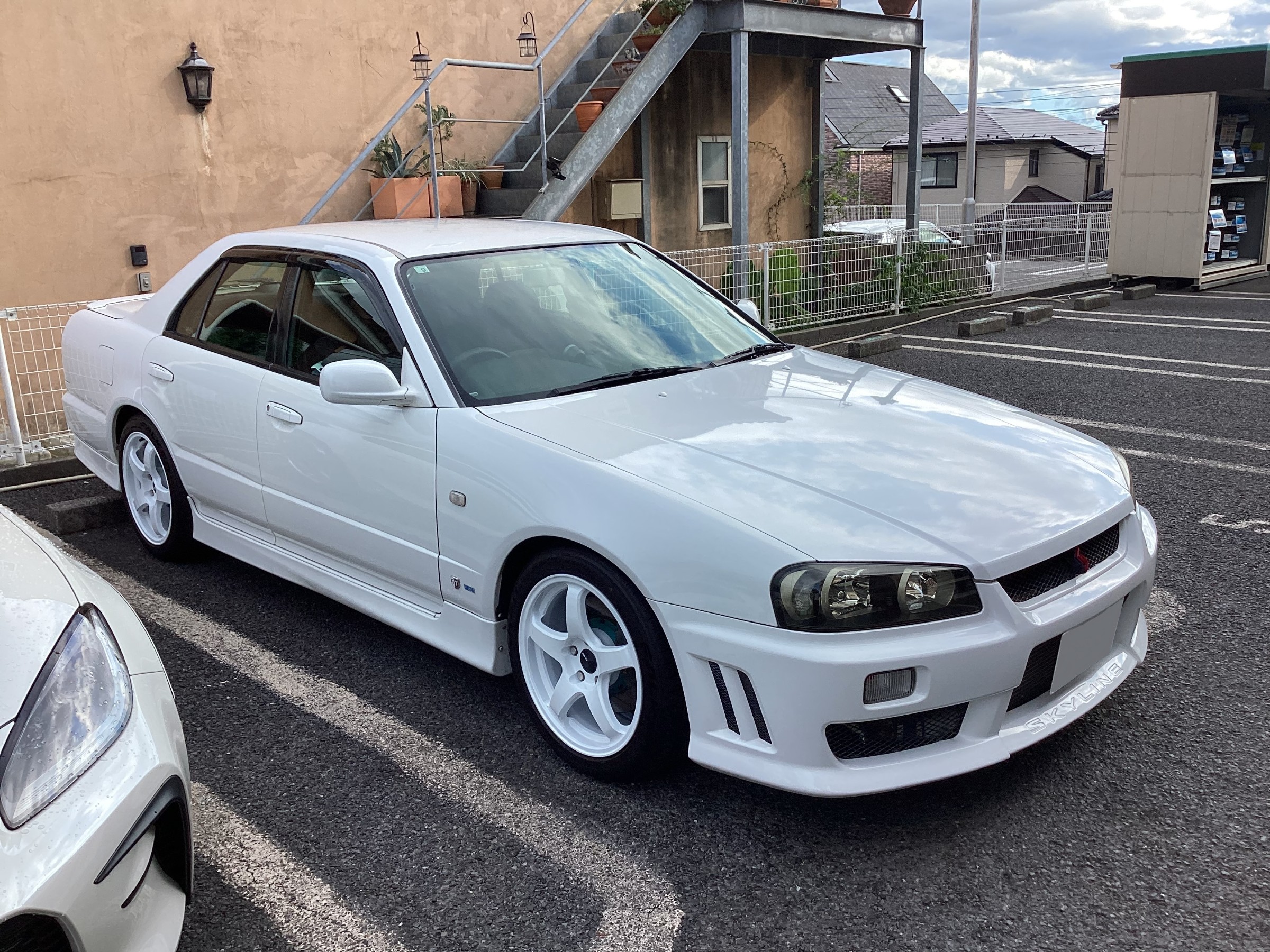ER34 スカイライン ENKEI PF05装着 1G締め付け | 店舗おススメ情報