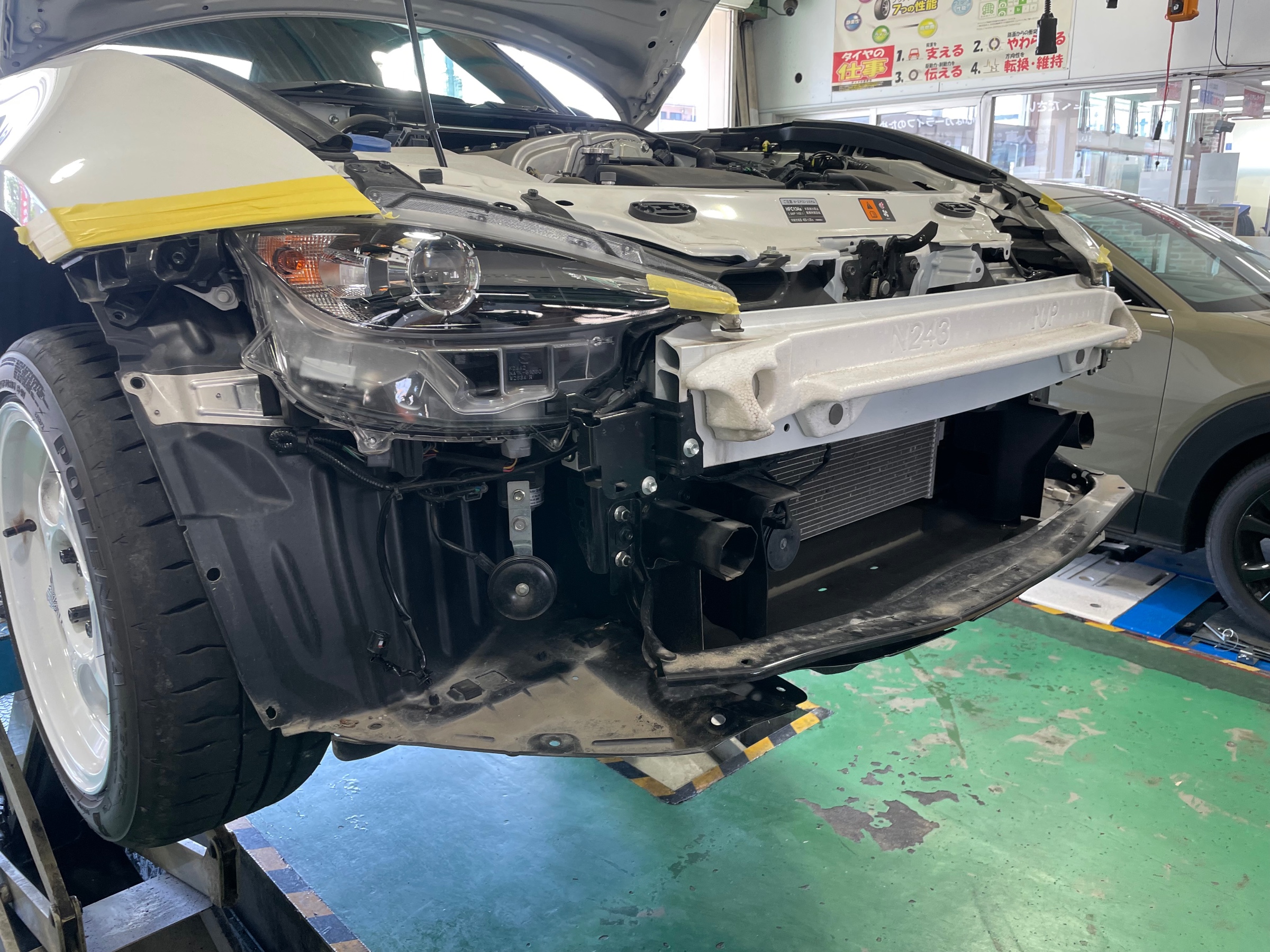 NDロードスター オートエグゼ ラムエアインテーク装着
