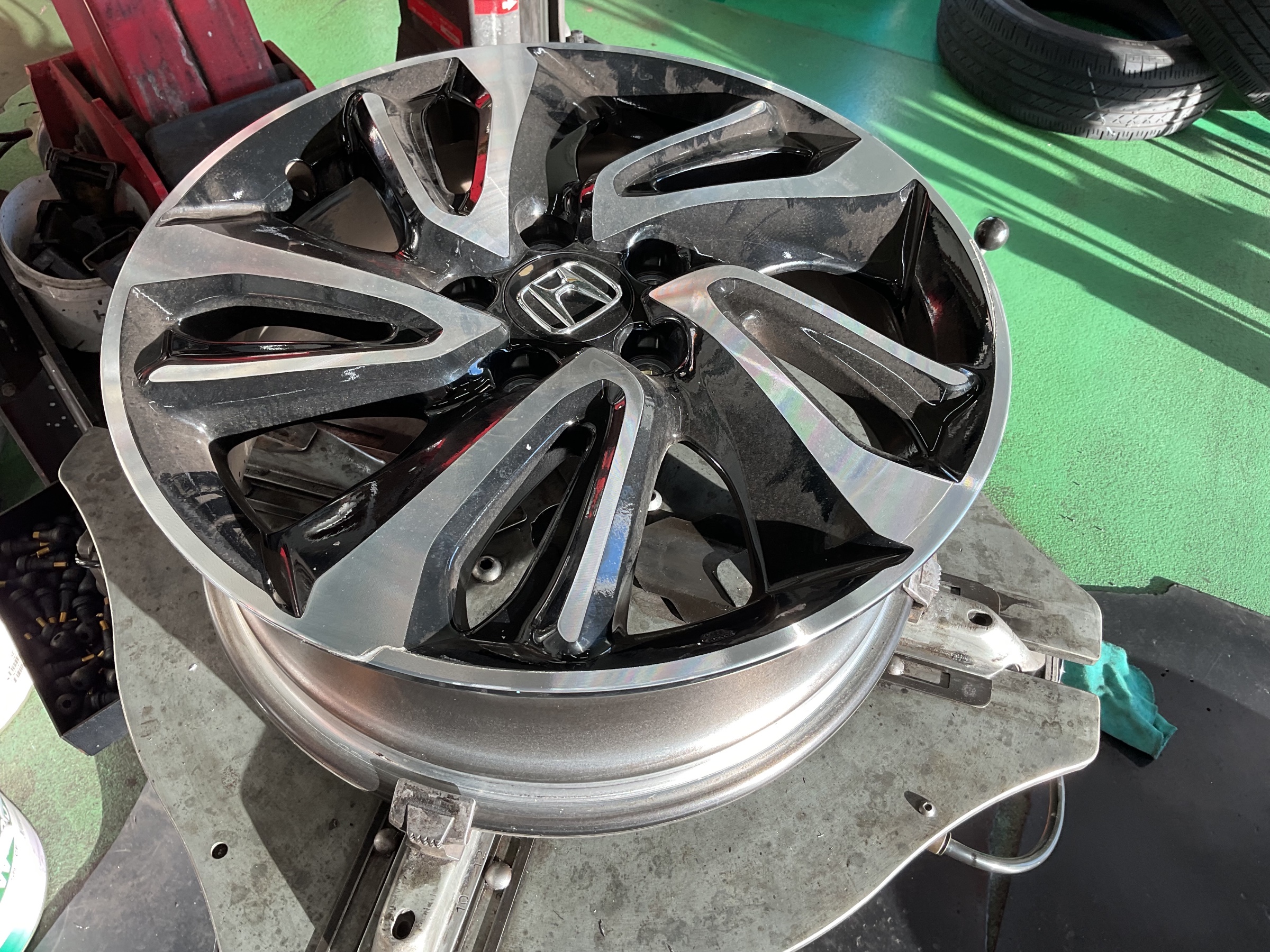 ホイールだけになりました