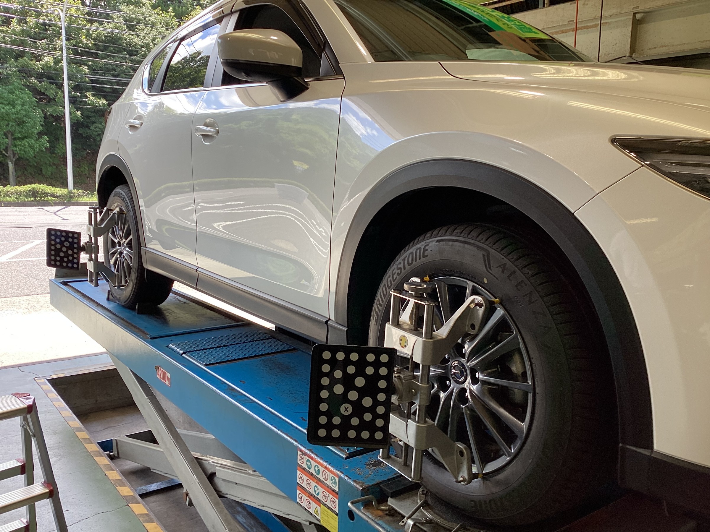 CX-5アライメント調整タイヤ交換タイヤ館五日市