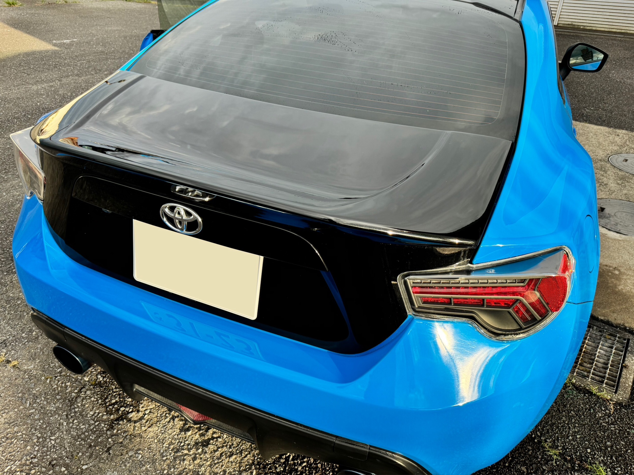 トヨタ 86 リアスポイラー取付！DAMD トランクスポイラー | 店舗
