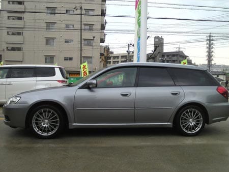レガシィに、【ECO FORME CRS/101】【POTENZA S001】装着しま