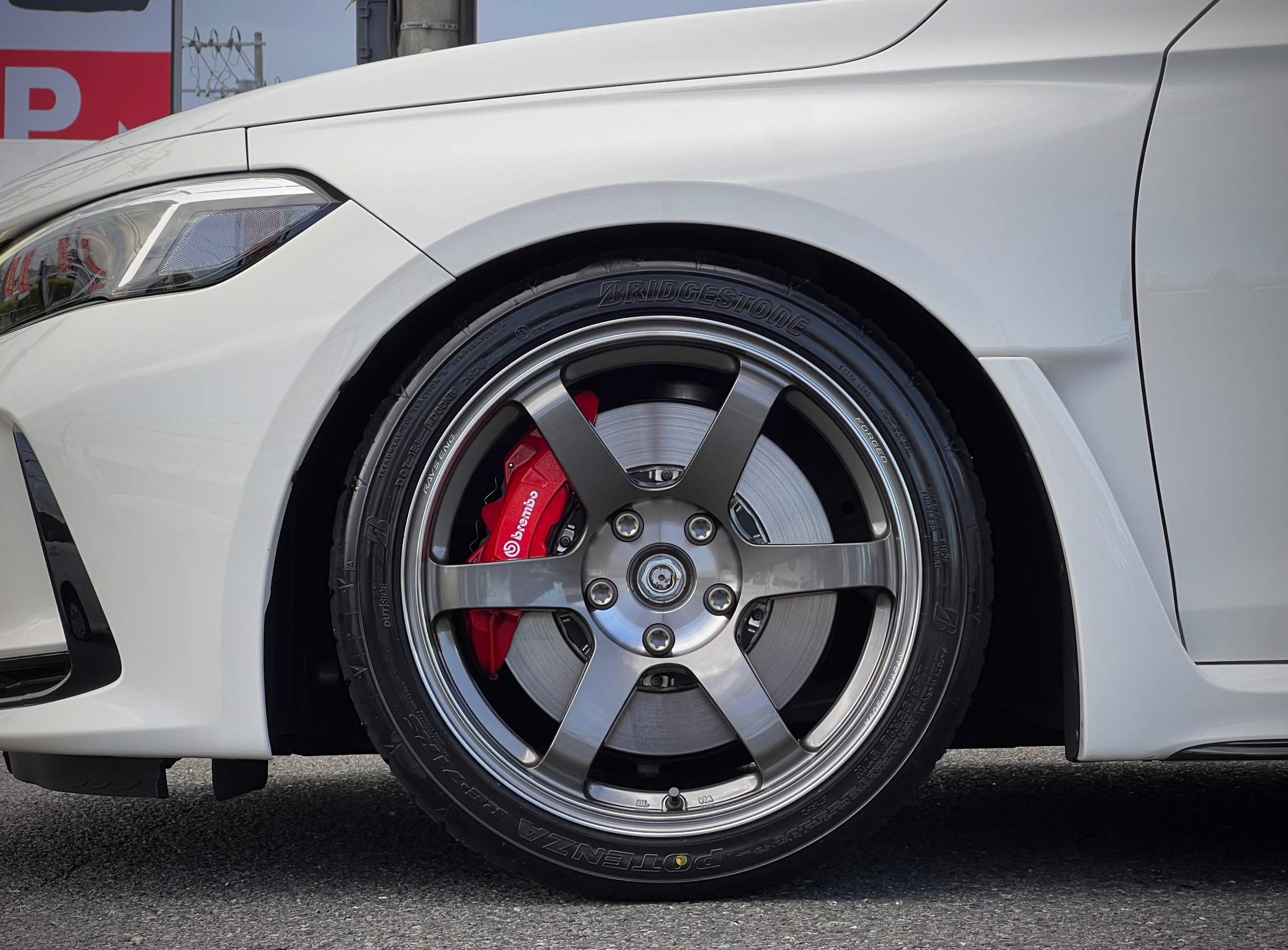 HONDA CIVIC TYPE R・RAYS TE37 SAGA SL・POTENZA RE71RS