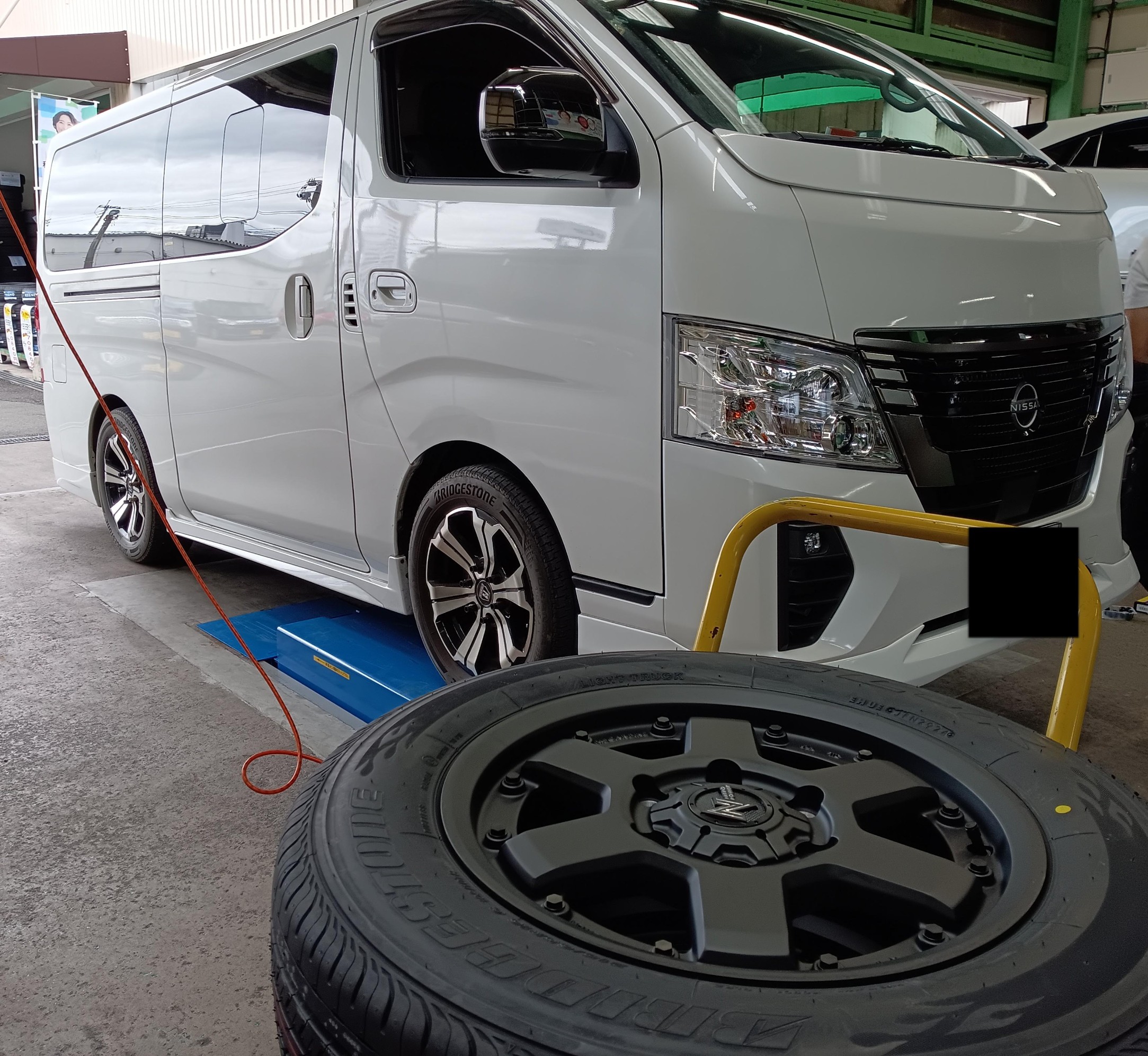 キャラバン交換前2