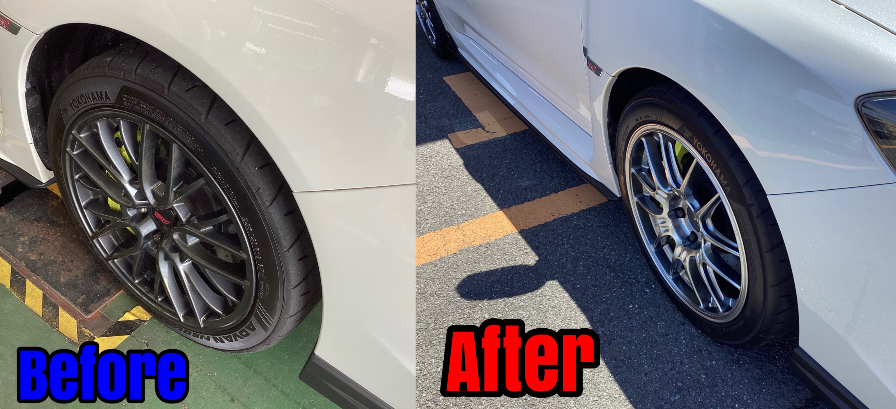 スバル・WRX STI(VAB)〜ホイール交換(ENKEI GTC02)〜 | 店舗おススメ