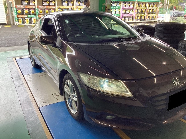 CR-Z LEDヘッドランプバルブ交換 | 店舗おススメ情報 | タイヤ館