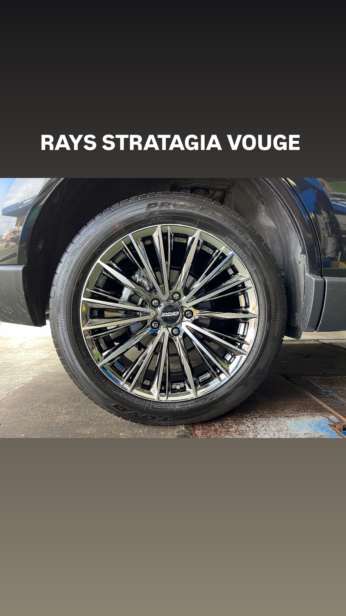 新品タイヤ付♪ レイズ ベルサス VOUGE□ハリアー RAV4 CX-5