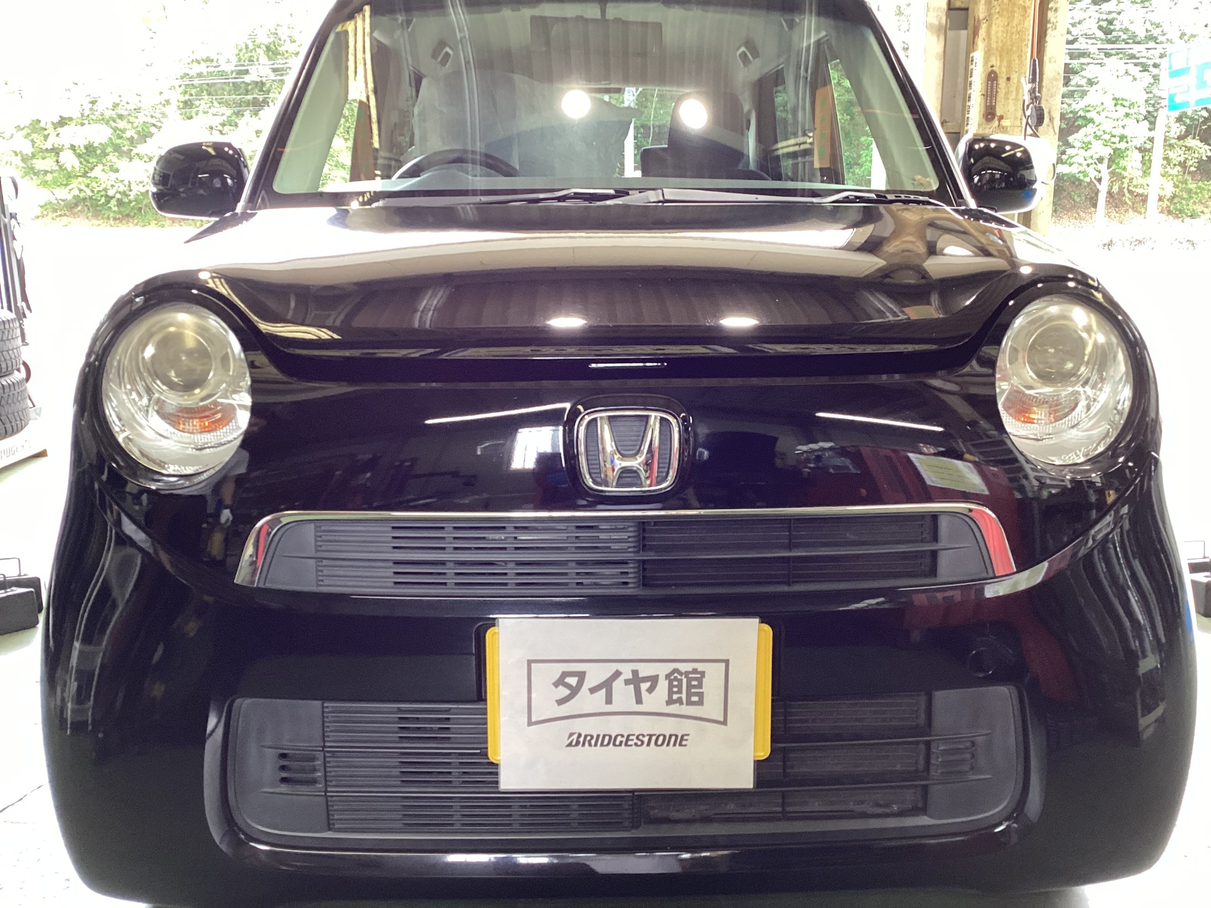 ホンダ　N-ONE　レグノレジェーラタイヤ交換＆アライメント調整　タイヤ館五日市
