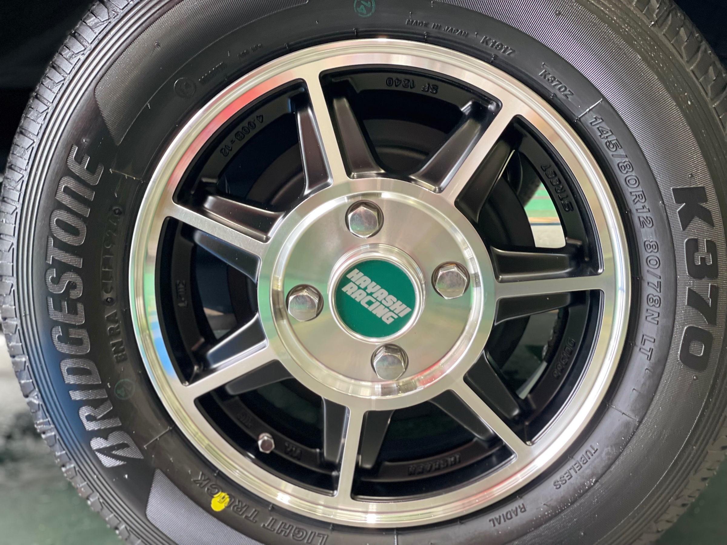 タイヤ館加古川 スズキ エブリイ DA17V　タイヤ・アルミホイール交換 ハヤシレーシング ハヤシストリート