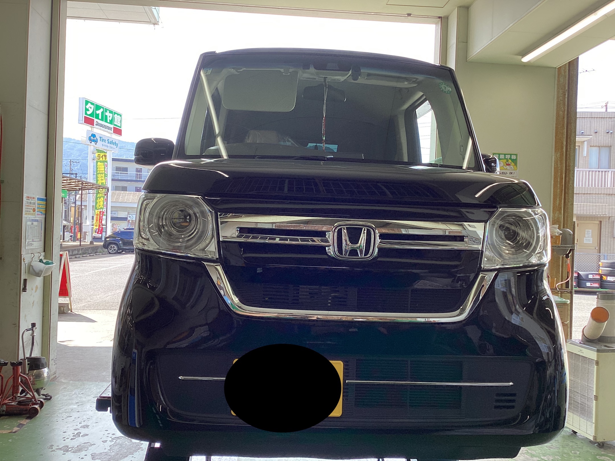 N-BOXタイヤ交換