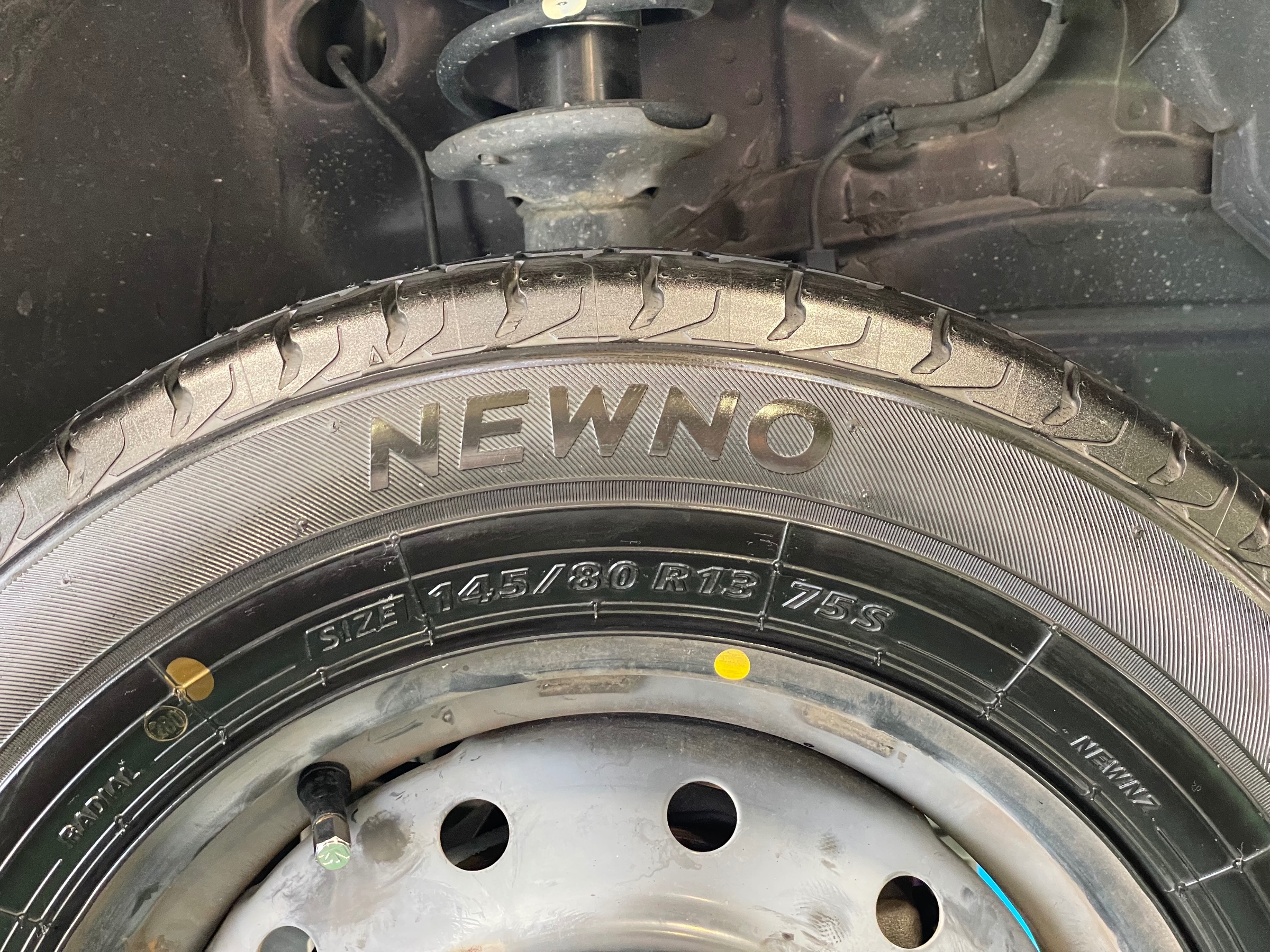 タイヤ館加古川 スズキ アルト HA36S　タイヤ交換