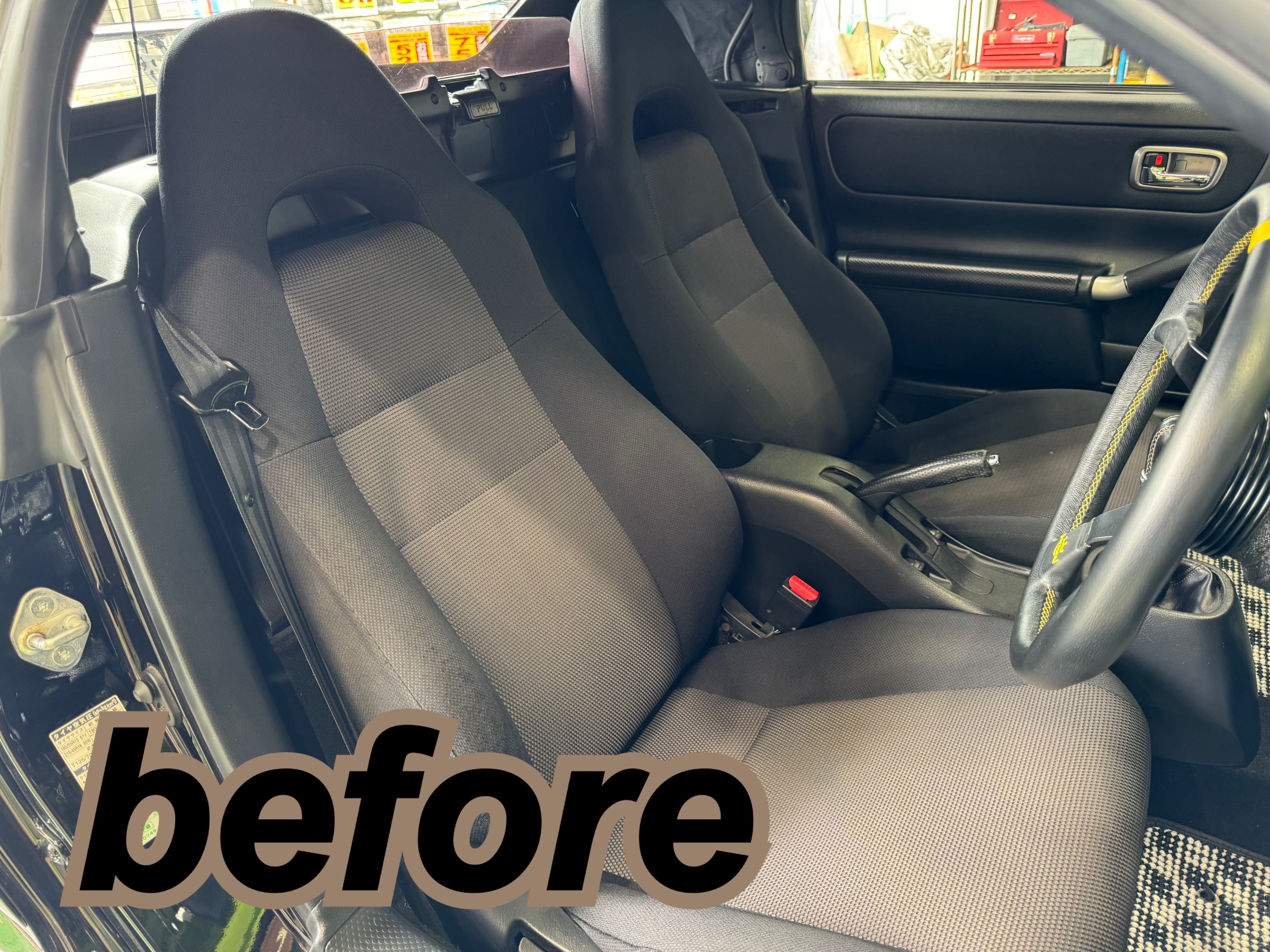 MR-Sシート交換！フルバケでホールド性アップ | 店舗おススメ情報