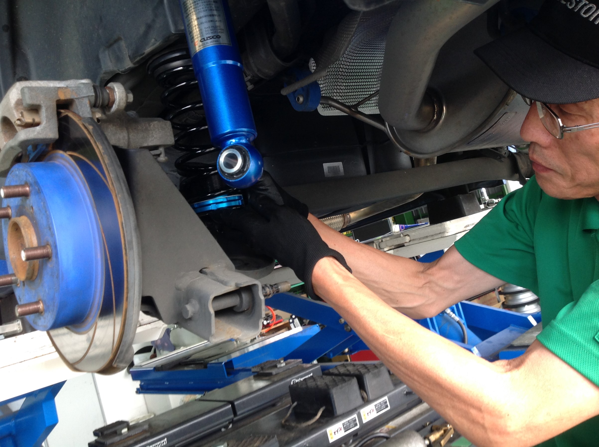 スイスポ（ZC32S）足回りチューニング ＆ メンテナンス