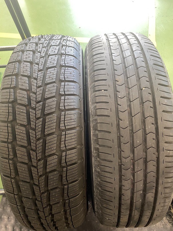 トヨタ／プリウス 【ブリヂストン マルチウェザー 195/65R15 タイヤ