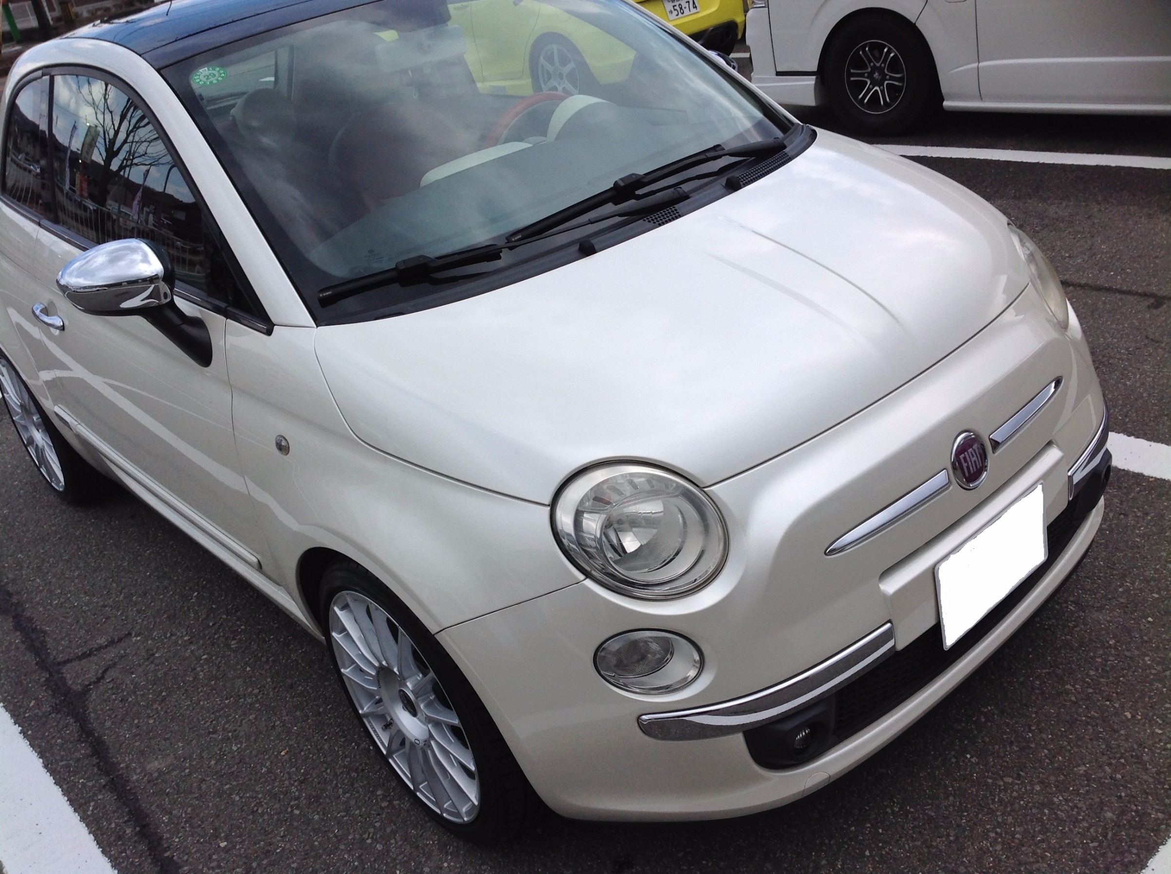 FIAT500 OZ17インチ | 店舗おススメ情報 | タイヤ館 金沢東