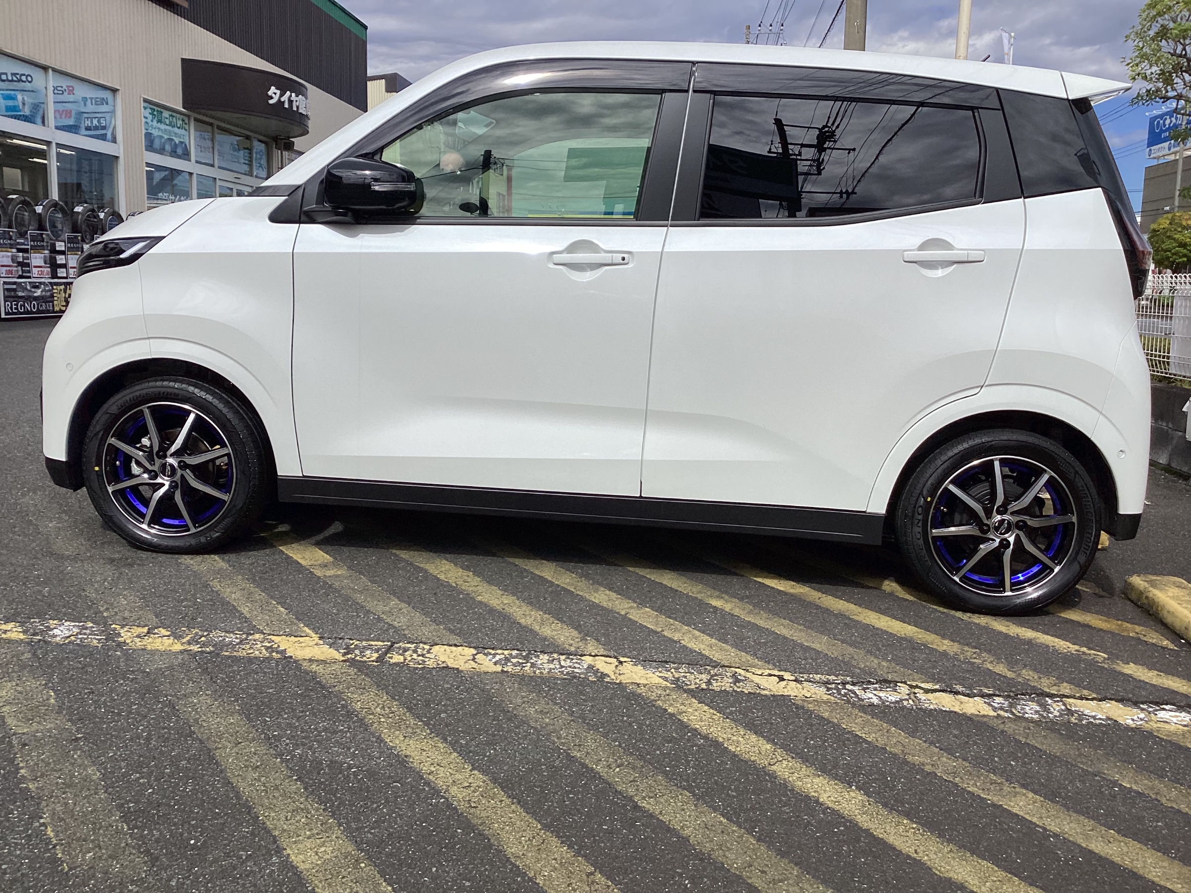 日産 サクラ ホイールセット取り付け！ | 店舗おススメ情報