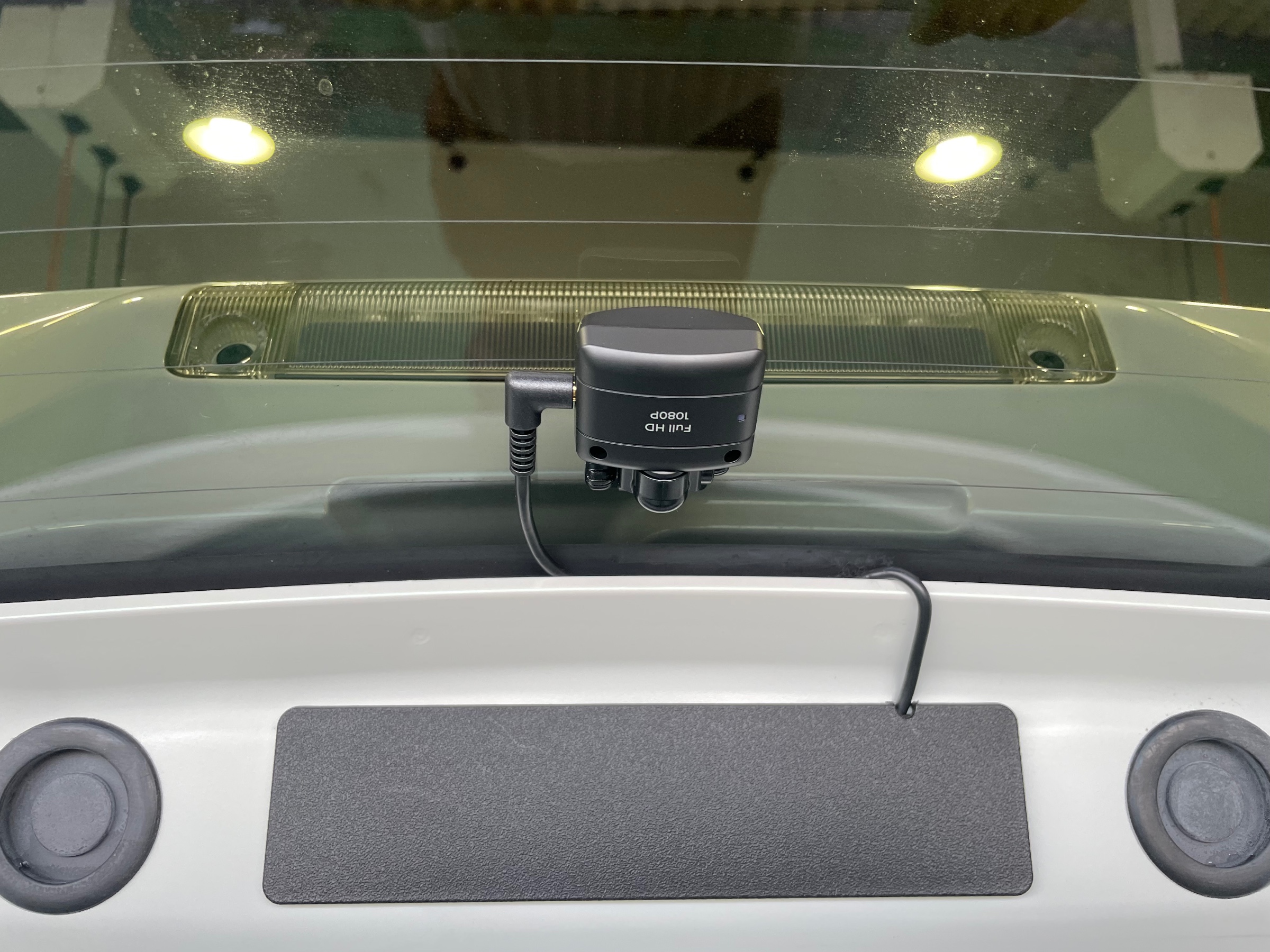 アクア コムテックZDR048 ミラー型ドライブレコーダー取付