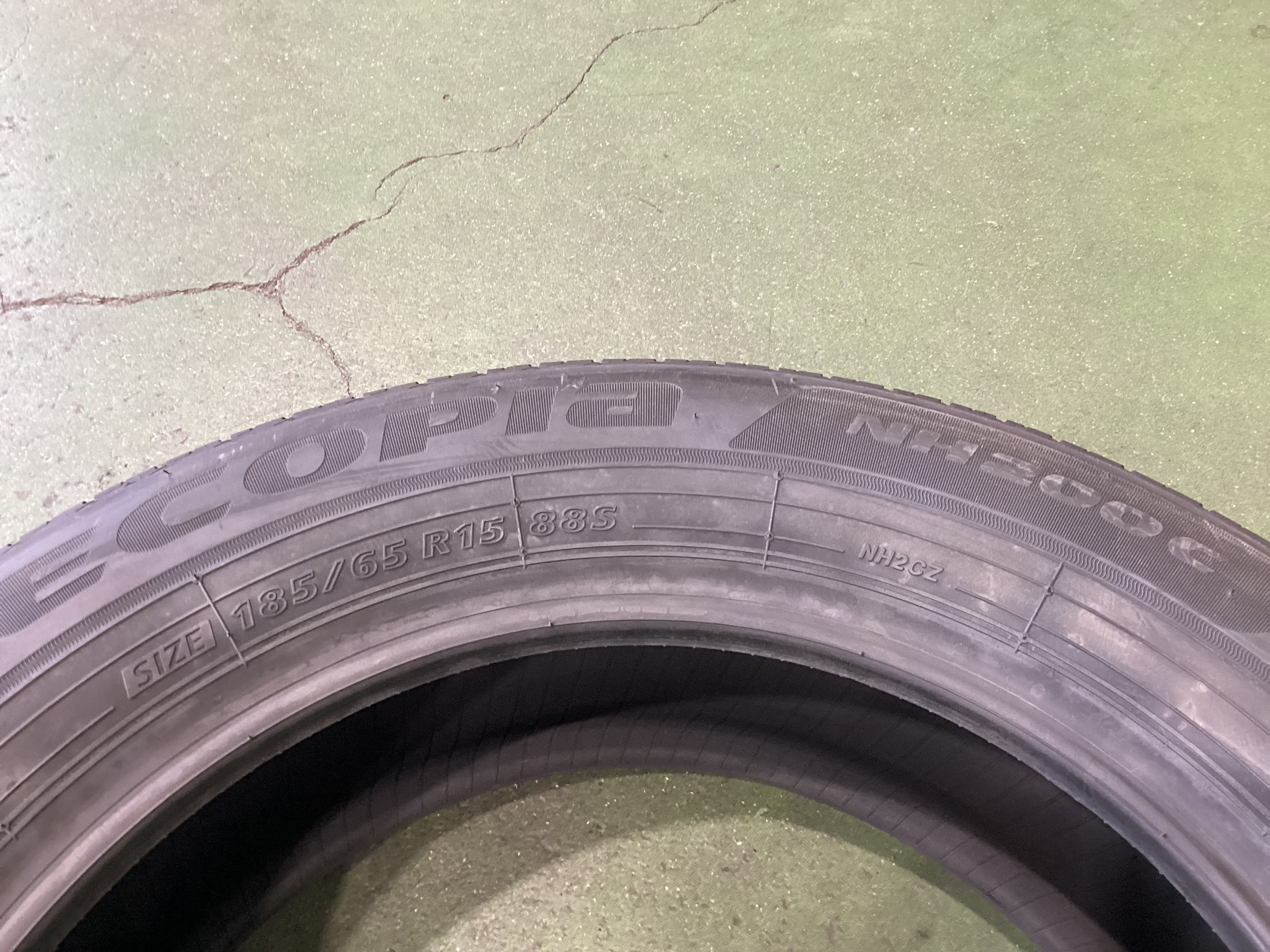 GB７型フリードエコピアNH200Cへタイヤ交換タイヤ館五日市