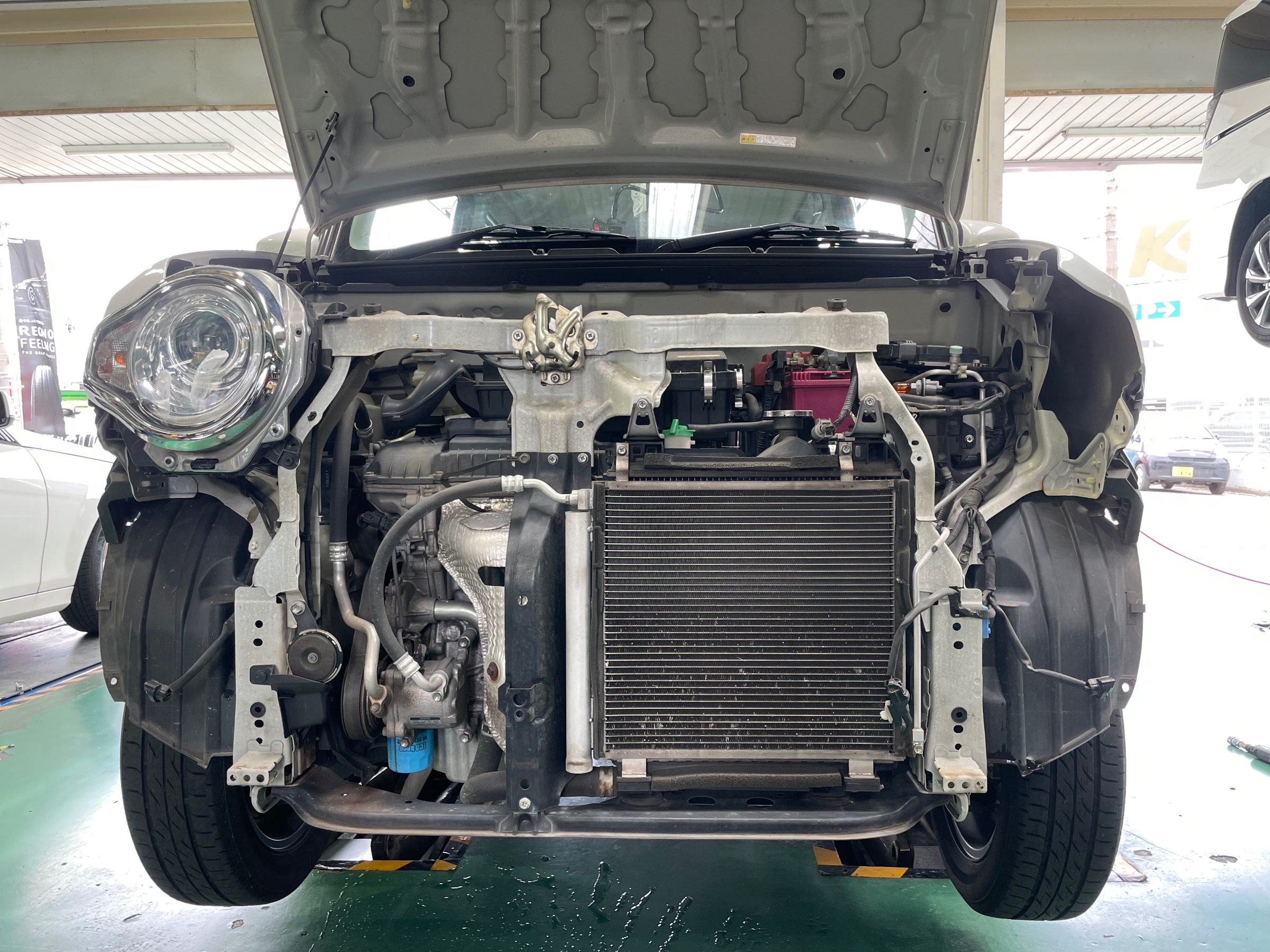 タイヤ館加古川 スズキ ハスラー MR31S　ヘッドライトユニット 交換前