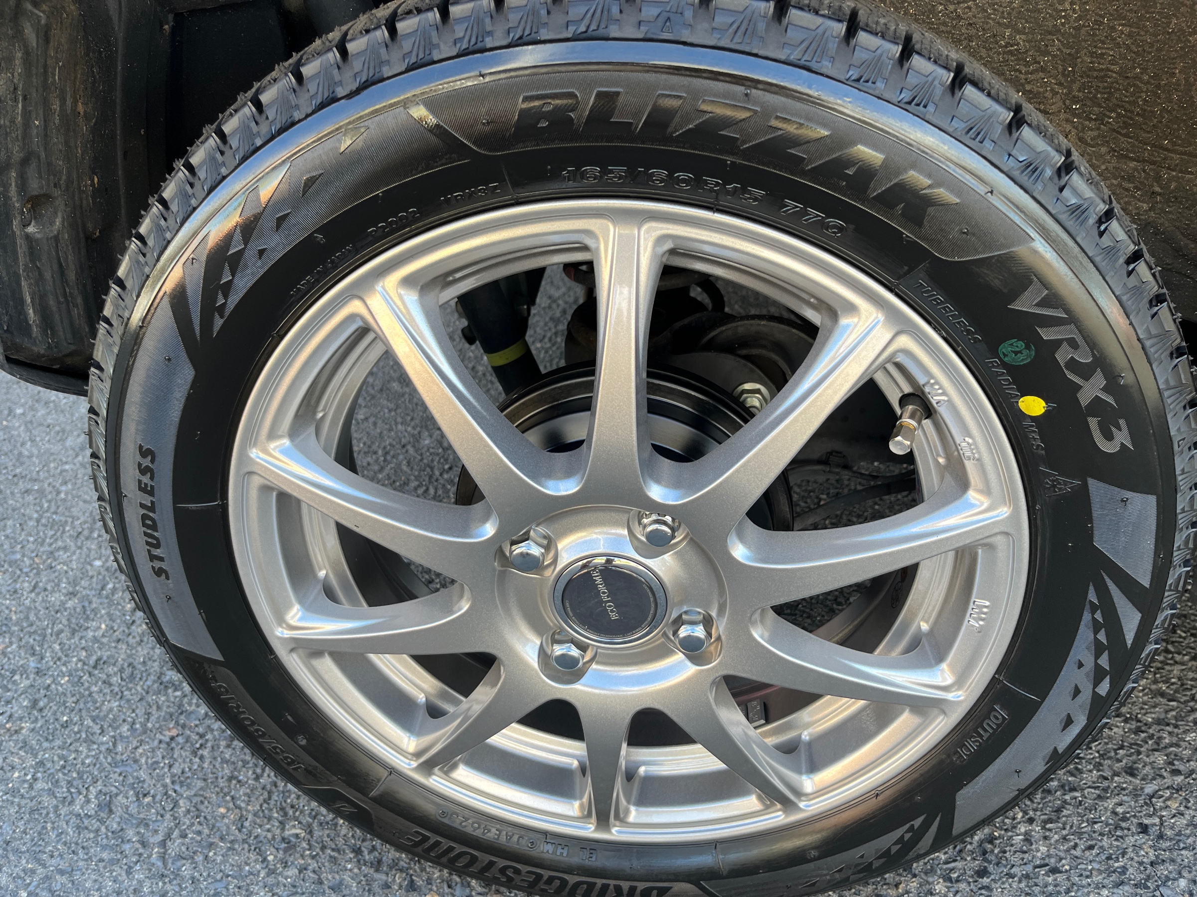 KOYA atelier 様　お取引き中　スタッドレスタイヤ 13インチアルミ2 KOYA atelier 様 お取引き中 スタッドレスタイヤ 13インチアルミ2 155