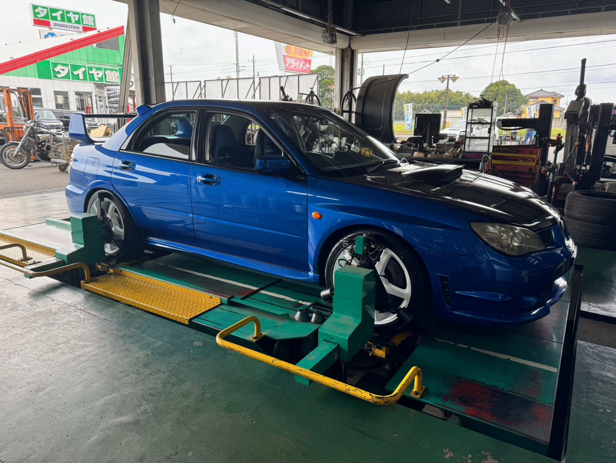 インプレッサWRX STI WORK×POTENZA 装着！ | 店舗おススメ情報