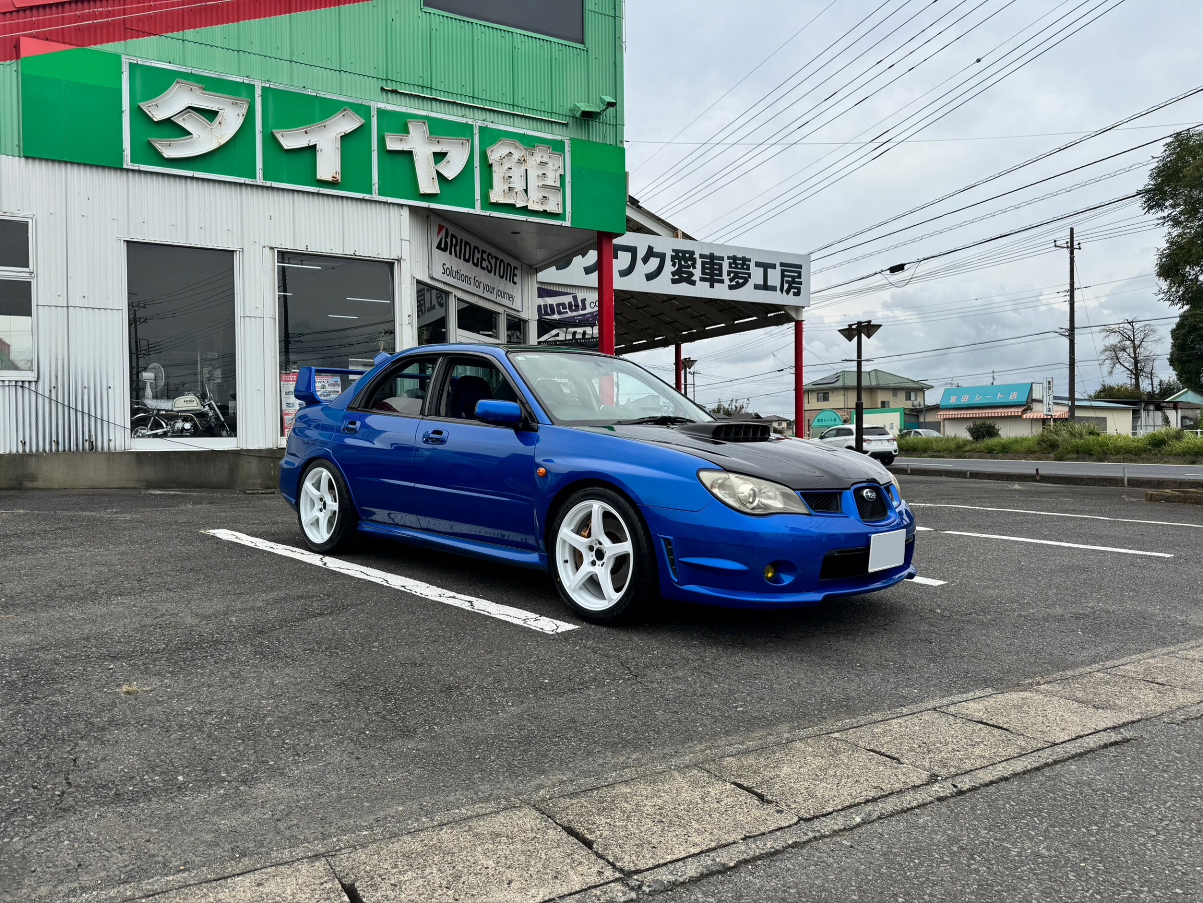 SUBARU WEEK①】インプレッサWRX STI GDB-D型のTE37 SAGA SL＆