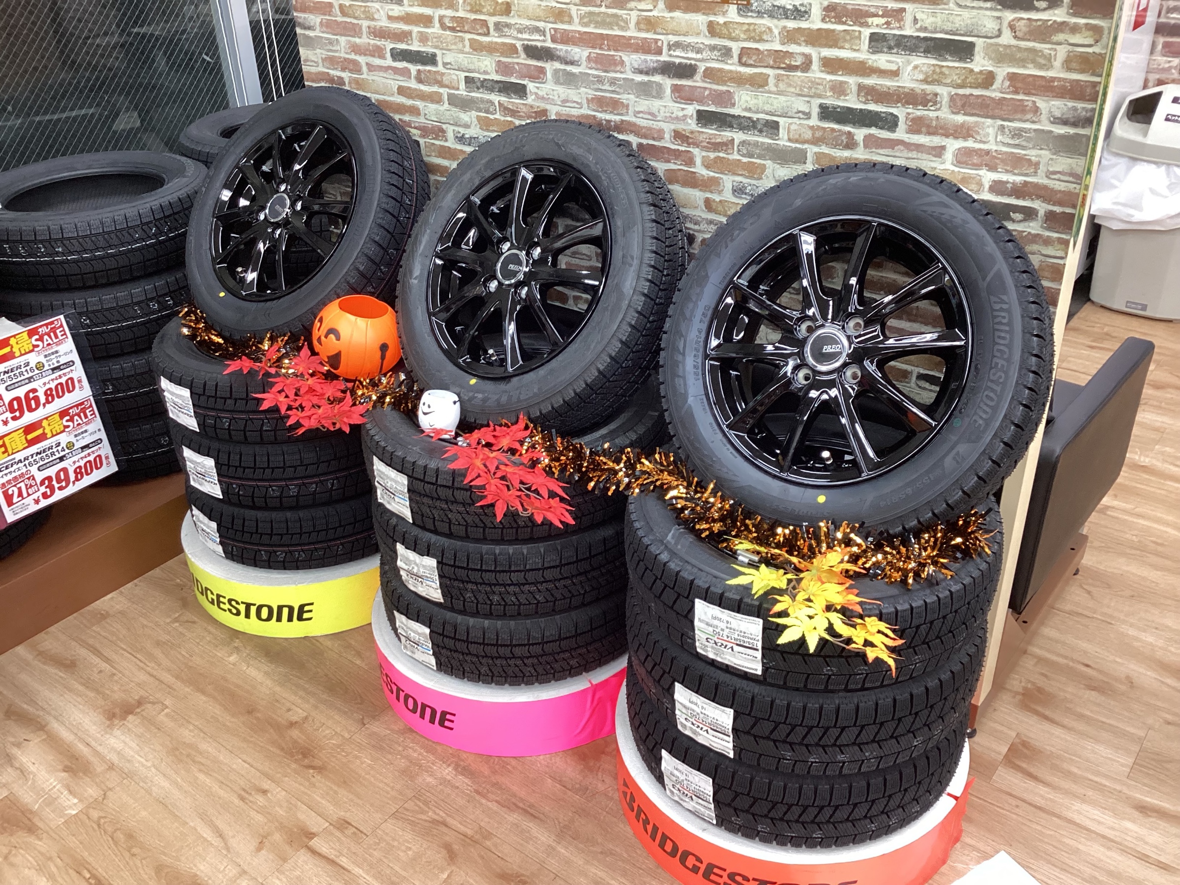 本日お渡しできます。15インチスタッドレス4本セット