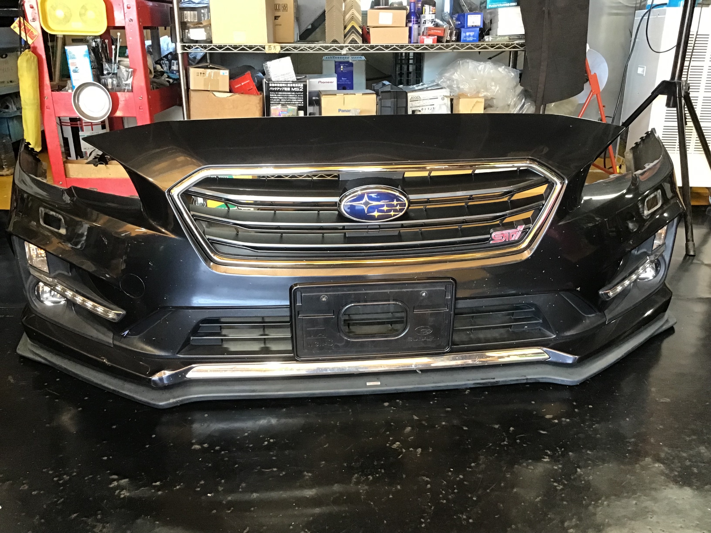 VMレヴォーグ D型 純正フロントバンパー&テールランプ セット スバル 523号リニューアル！！A型改STI SPORTS D型バンパーの換装