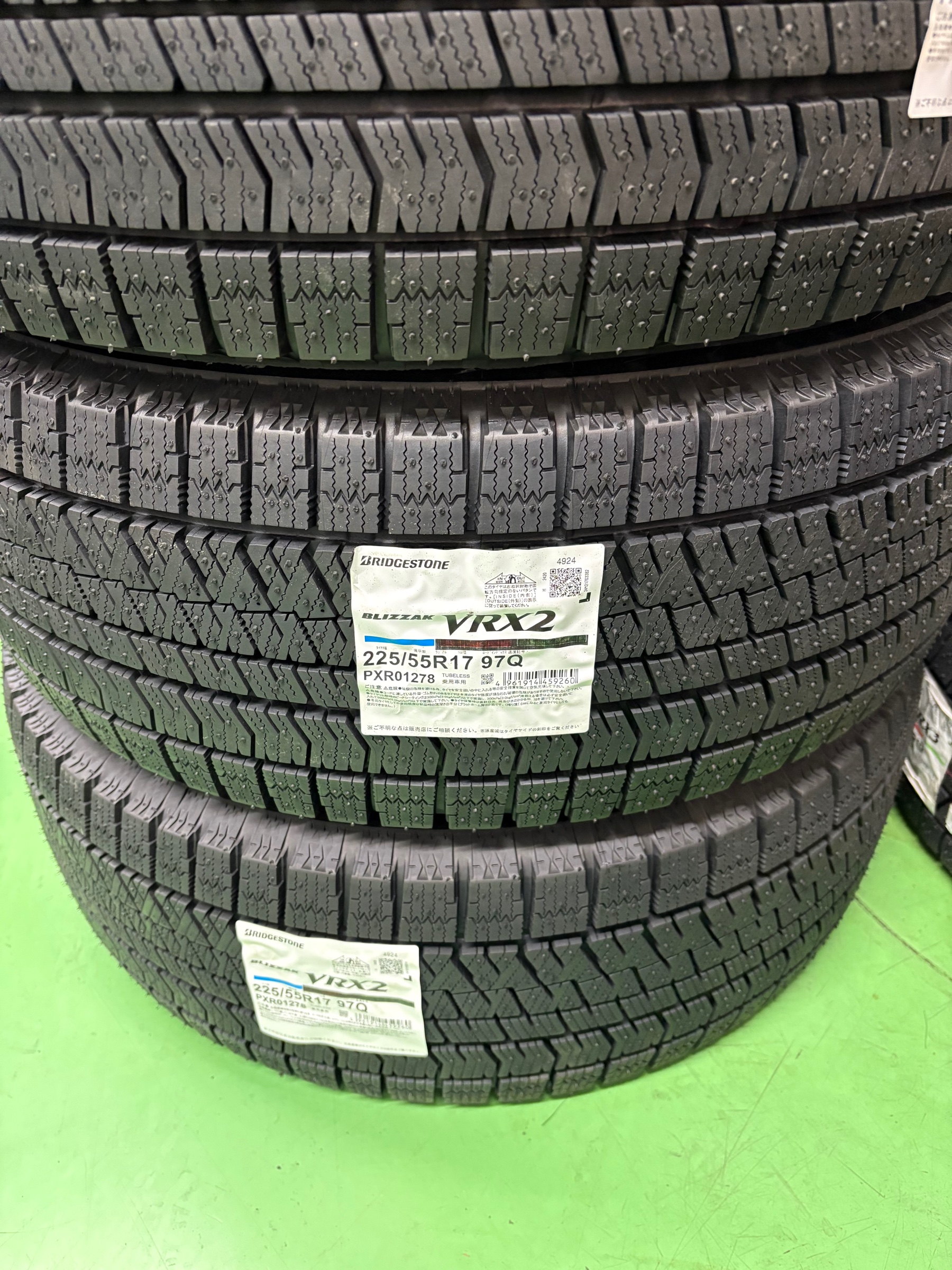 ブリヂストン スタッドレスタイヤ 17インチ ホイールセット ブリザック