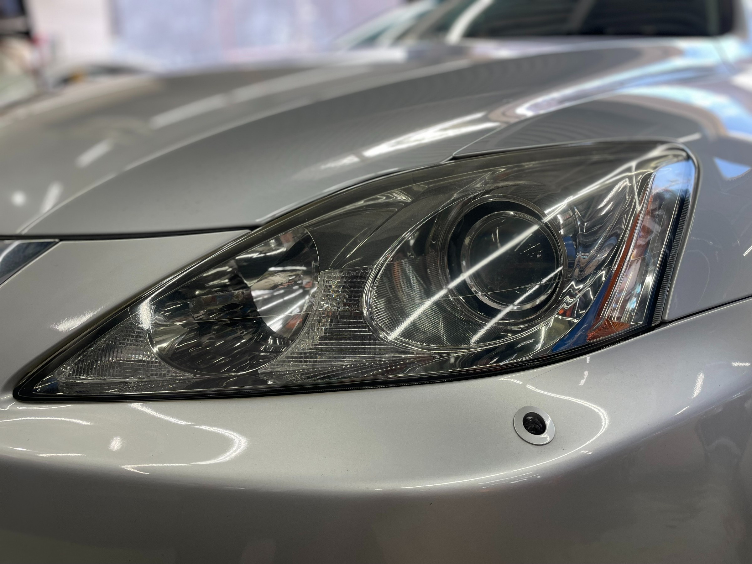 ヘッドライトコーティング