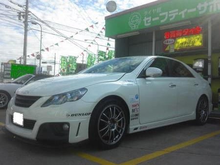 Kimotoレーシングさんのマークｘ チューニング車両 売却予定 スタッフ日記 タイヤ館 香流 愛知県 三重県のタイヤ カー用品ショップ タイヤからはじまる トータルカーメンテナンス タイヤ館グループ