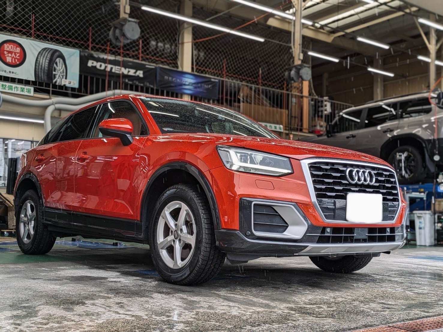 Audi Q2】輸入車にもブリザックVRX3はオススメです！輸入車の