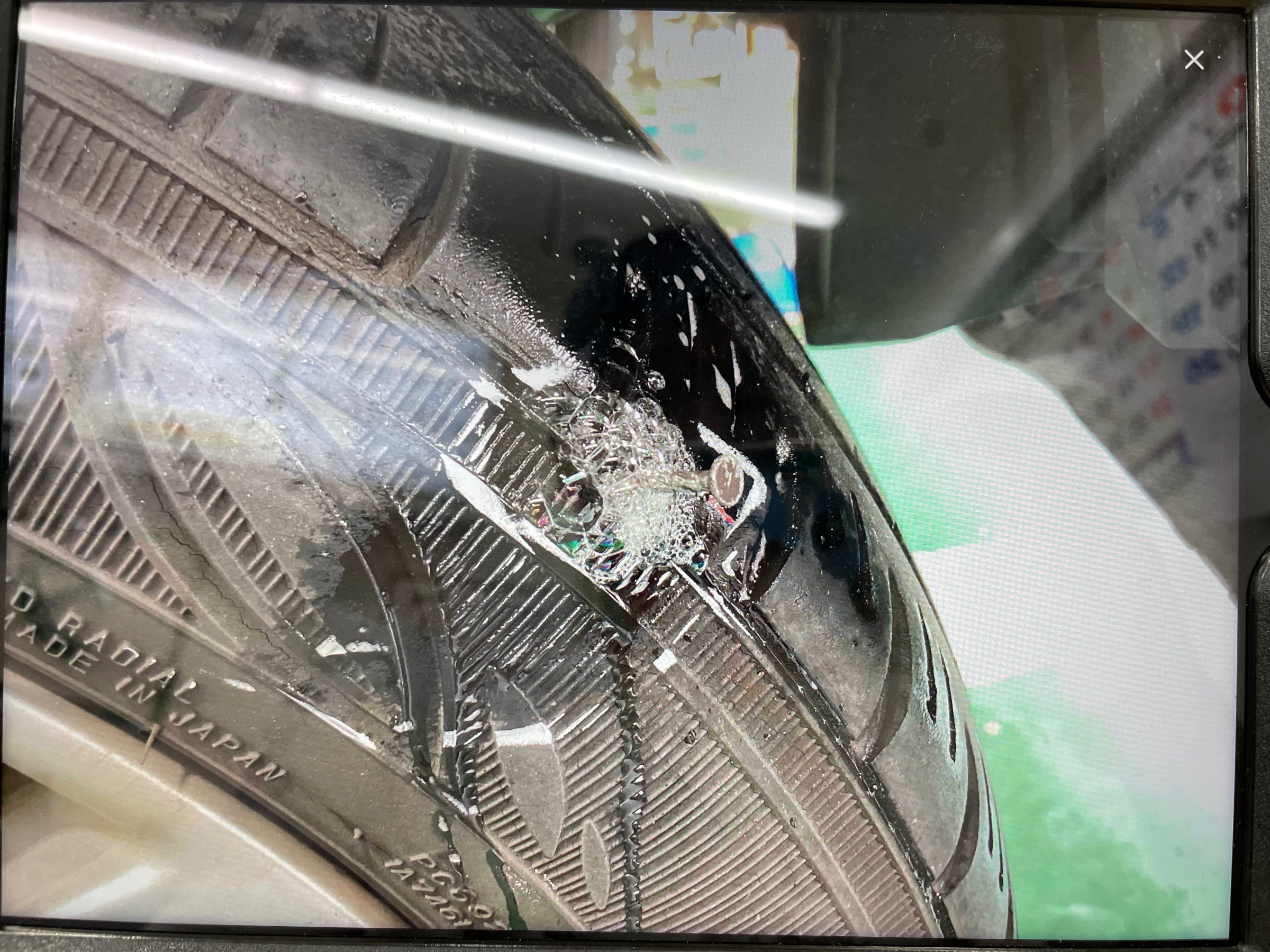 タイヤ館加古川 ススギ スペーシアカスタム MK53S　タイヤ交換