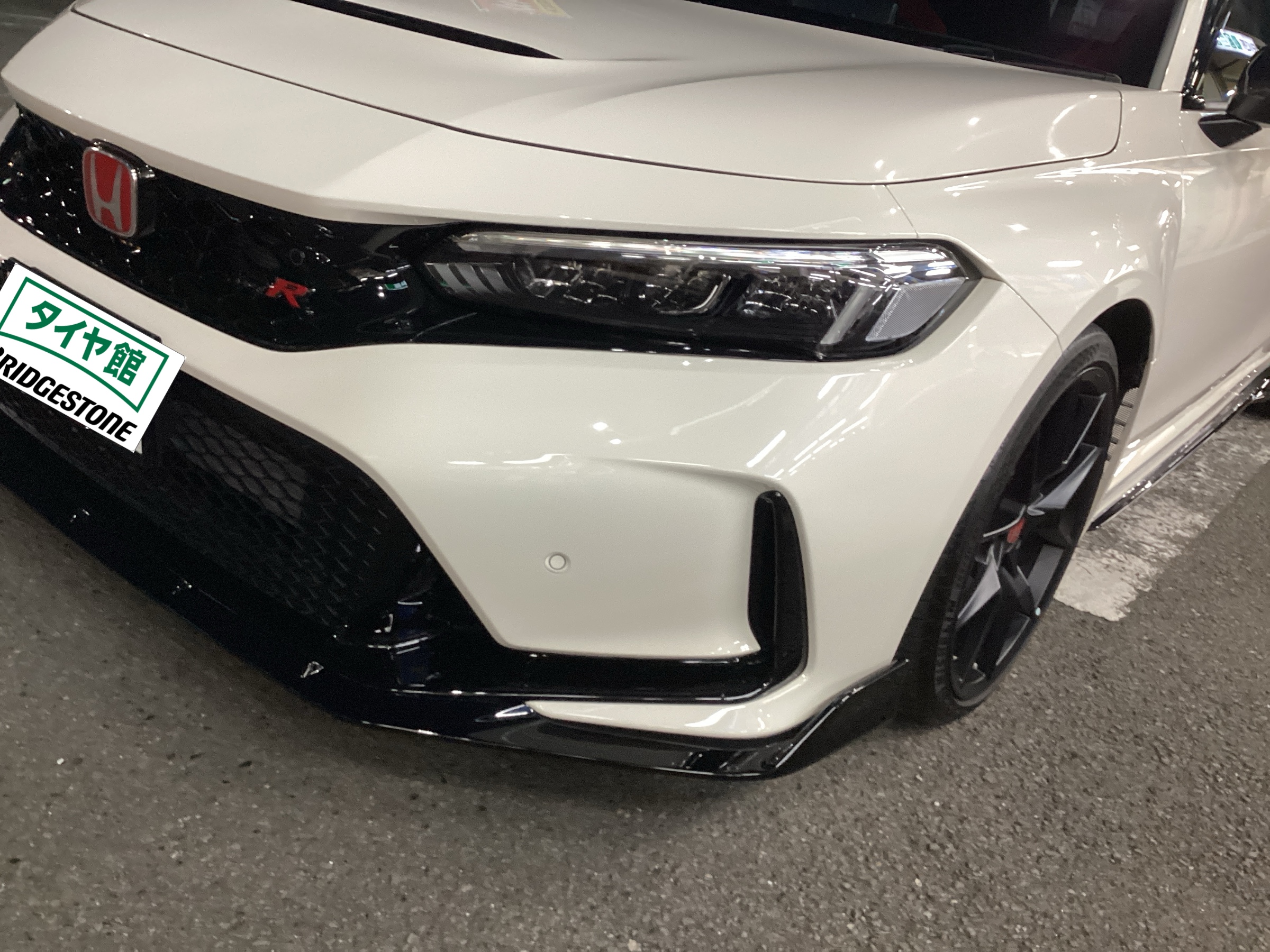 ノブレッセ フロントリップスポイラー取付☆シビックタイプR(FL5