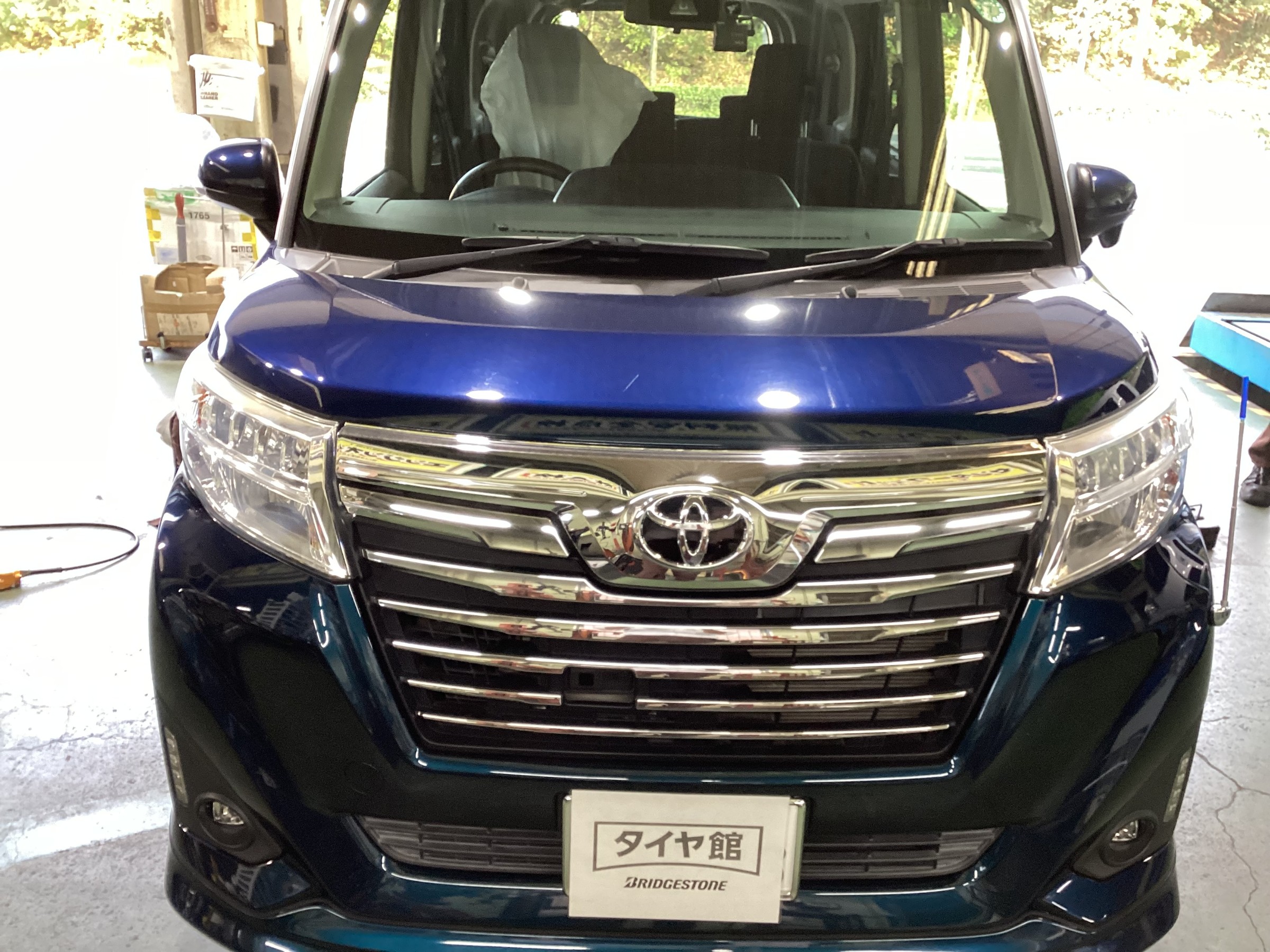 トヨタ　ルーミー　ブリザックVRX３ホイールセット取り付け　タイヤ交換タイヤ館五日市
