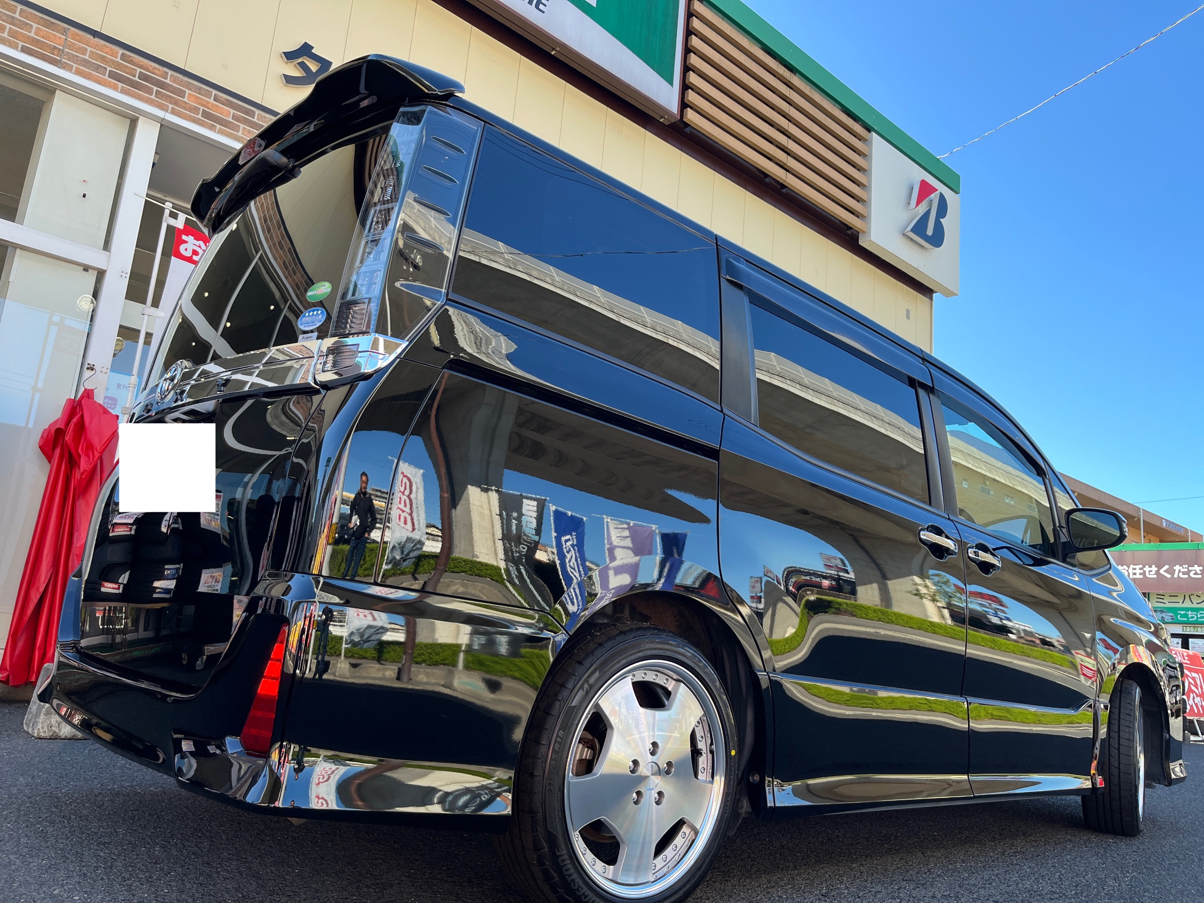 遂に！！！！装着しているところを生で見たかったホイールが見れました