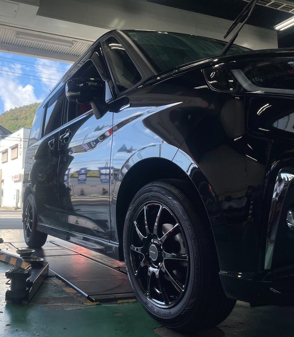 ソリオにエコフォルムCRS23とブリザックVRX3装着！ | 店舗おススメ情報