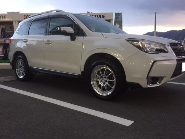 SUV × SSR × 001 ＝ やべ。カッコイイ。 | スバル フォレスター タイヤ