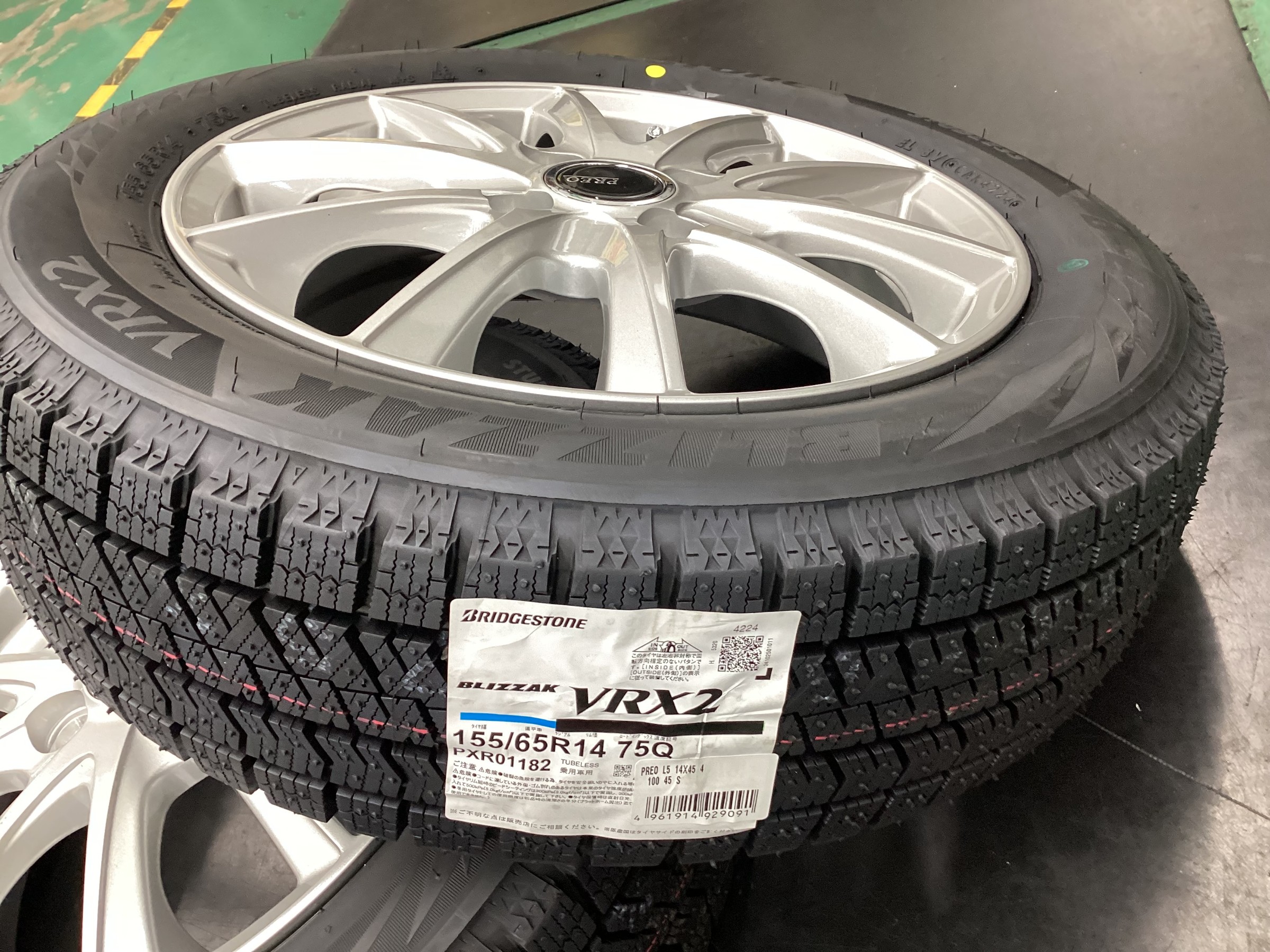 ホンダ N-WGN スタッドレスタイヤ 取付作業 | 店舗おススメ情報