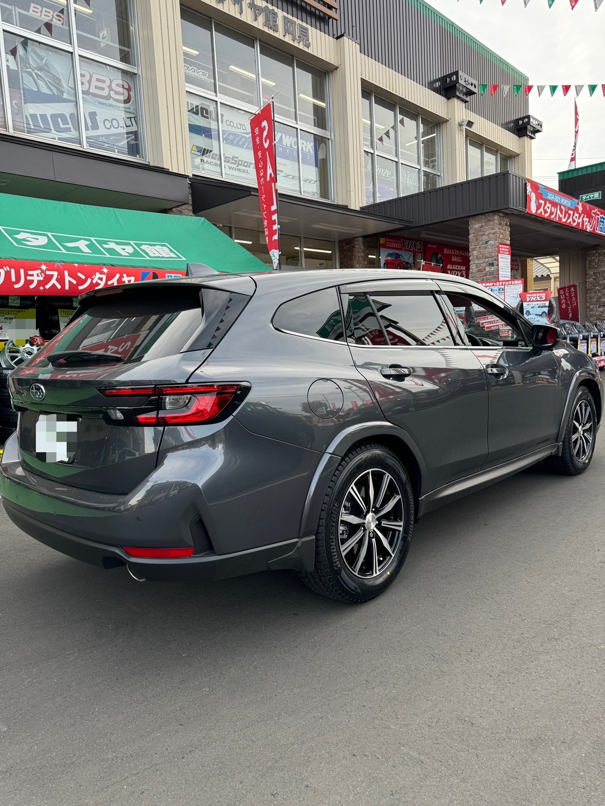 スバル　レイバック　スタッドレス　タイヤホイール4本セット レイバック スタッドレスタイヤセット | 田辺店 | スタッフブログ