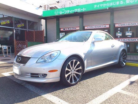 LEXUS（レクサス） SC430 アルミセット取付！！ | 店舗おススメ情報 