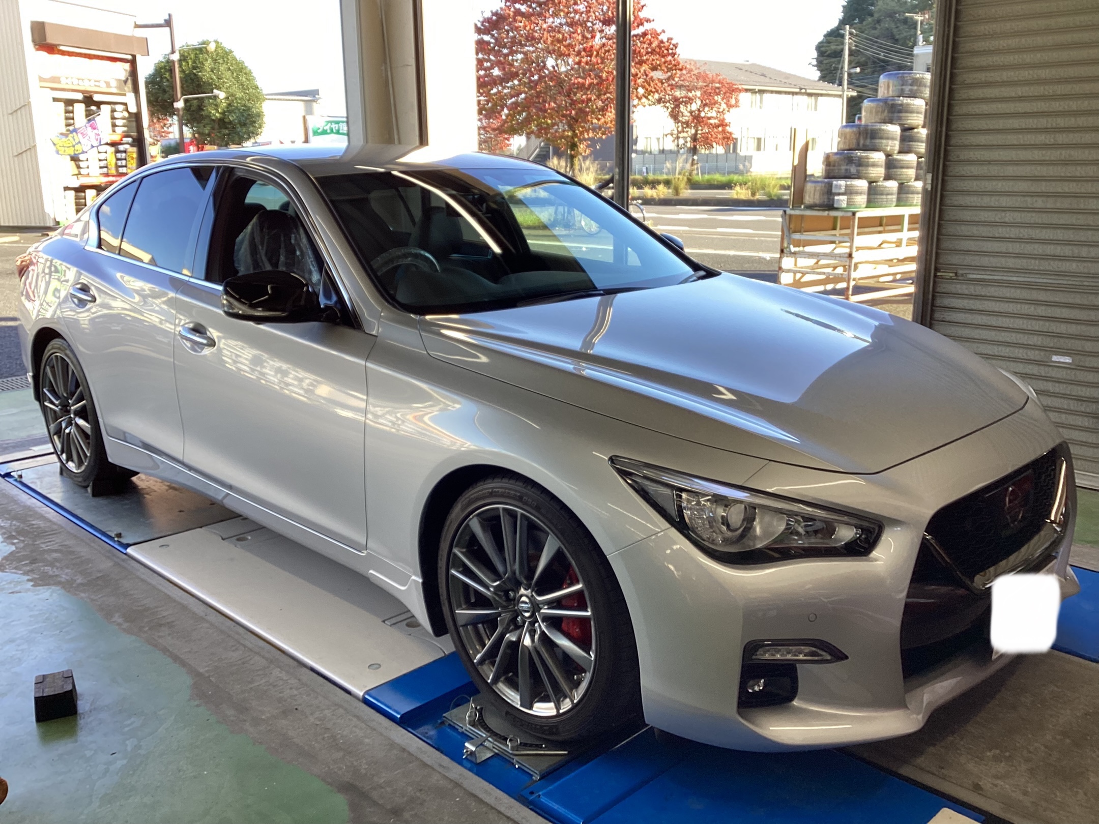 スカイライン400R（RV37）超々ジュラルミンホイールついに装着