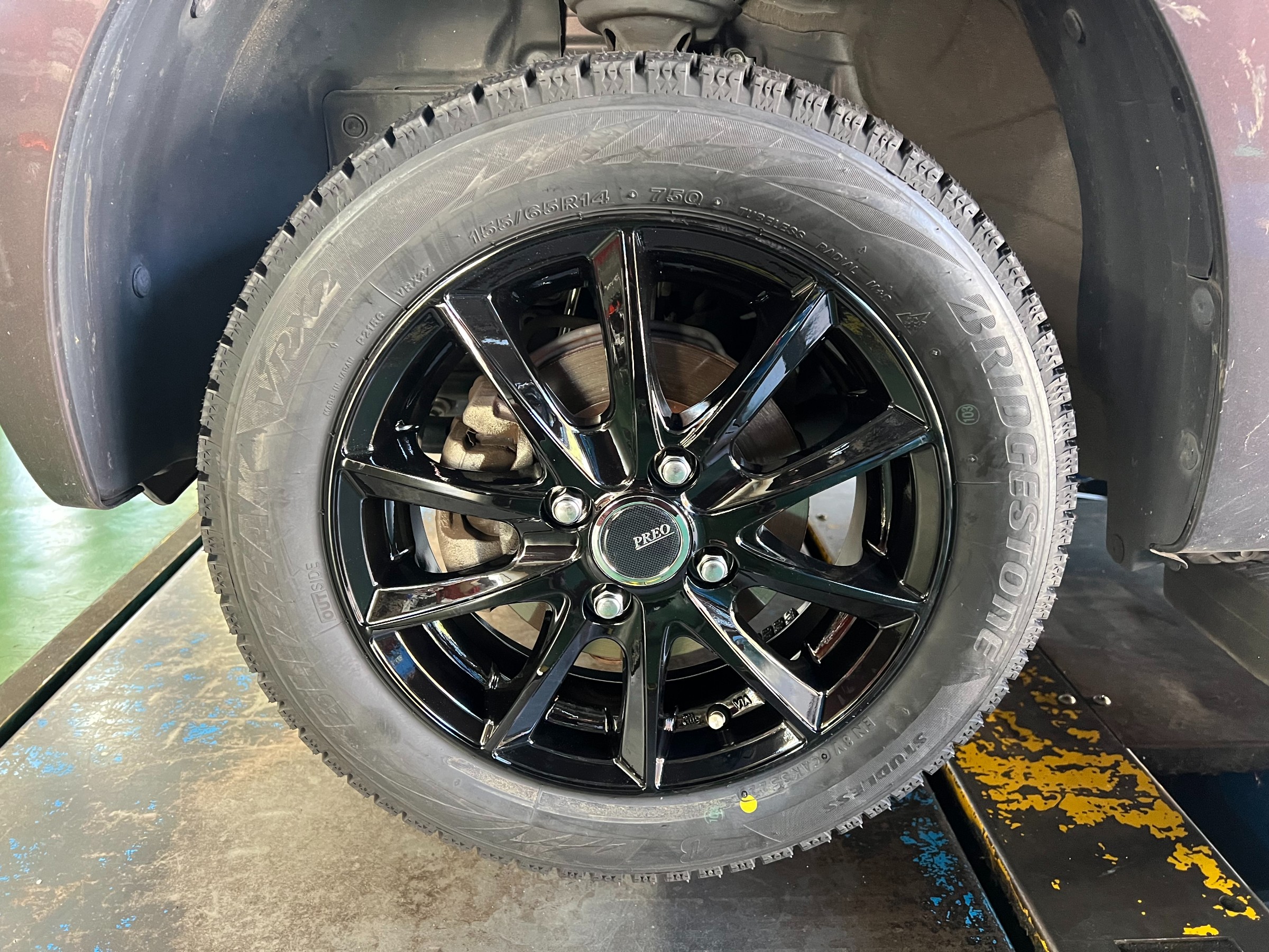 155/65r14 VRX2 ホンダホイール (7-319)わん 155/65r14 VRX2 ホンダホイール (7-319)わん様専用 - メルカリ