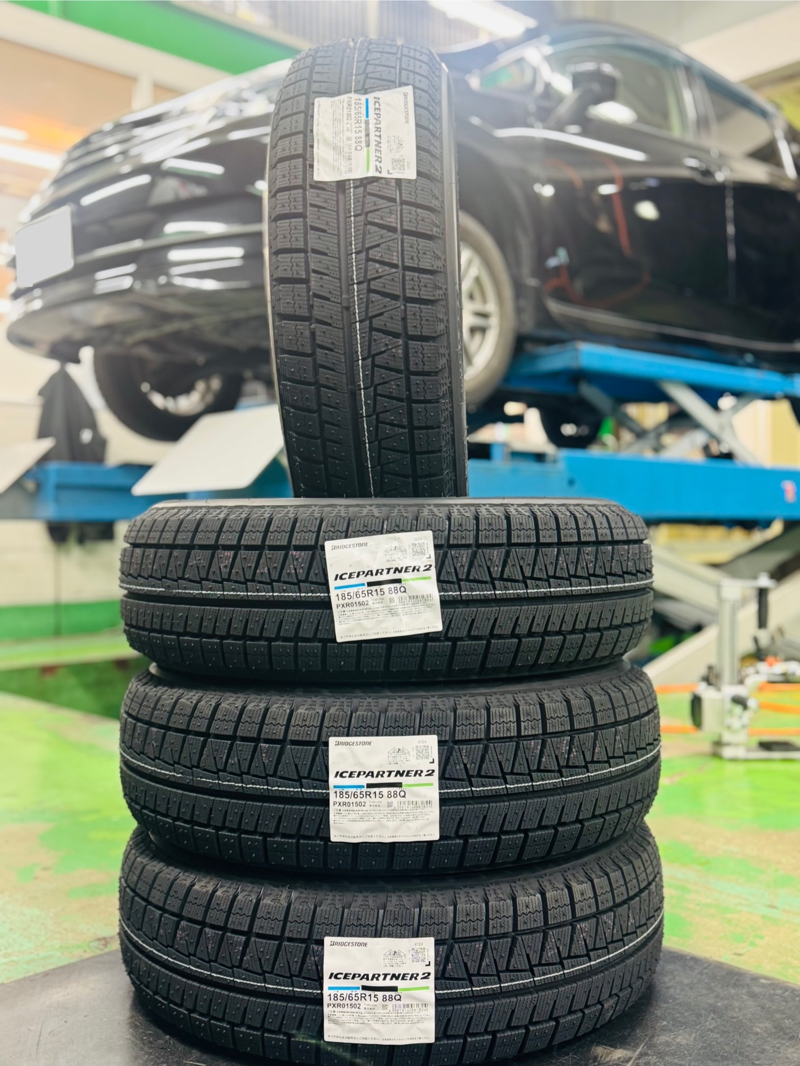 日産ノート スタッドレスタイヤ