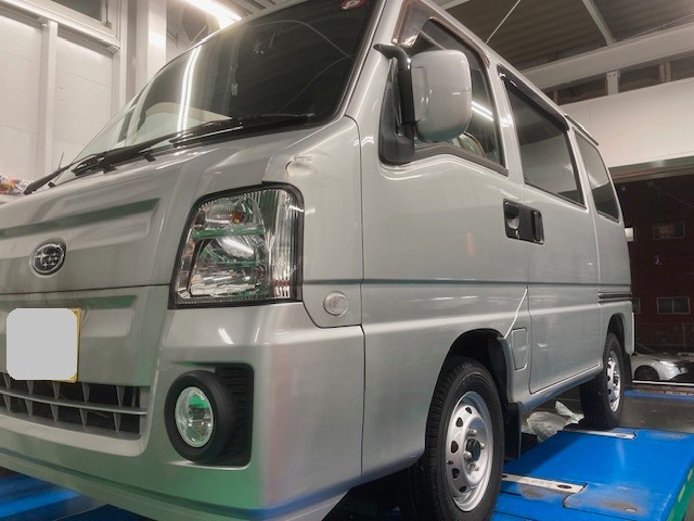 スバル・サンバー W300 スタッドレスタイヤ装着 | 店舗おススメ