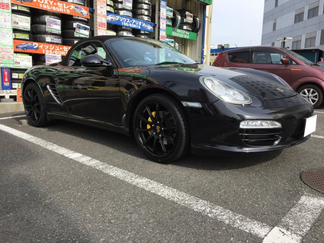 ポルシェ９８７ボクスターをインチアップ | ポルシェ ボクスターS