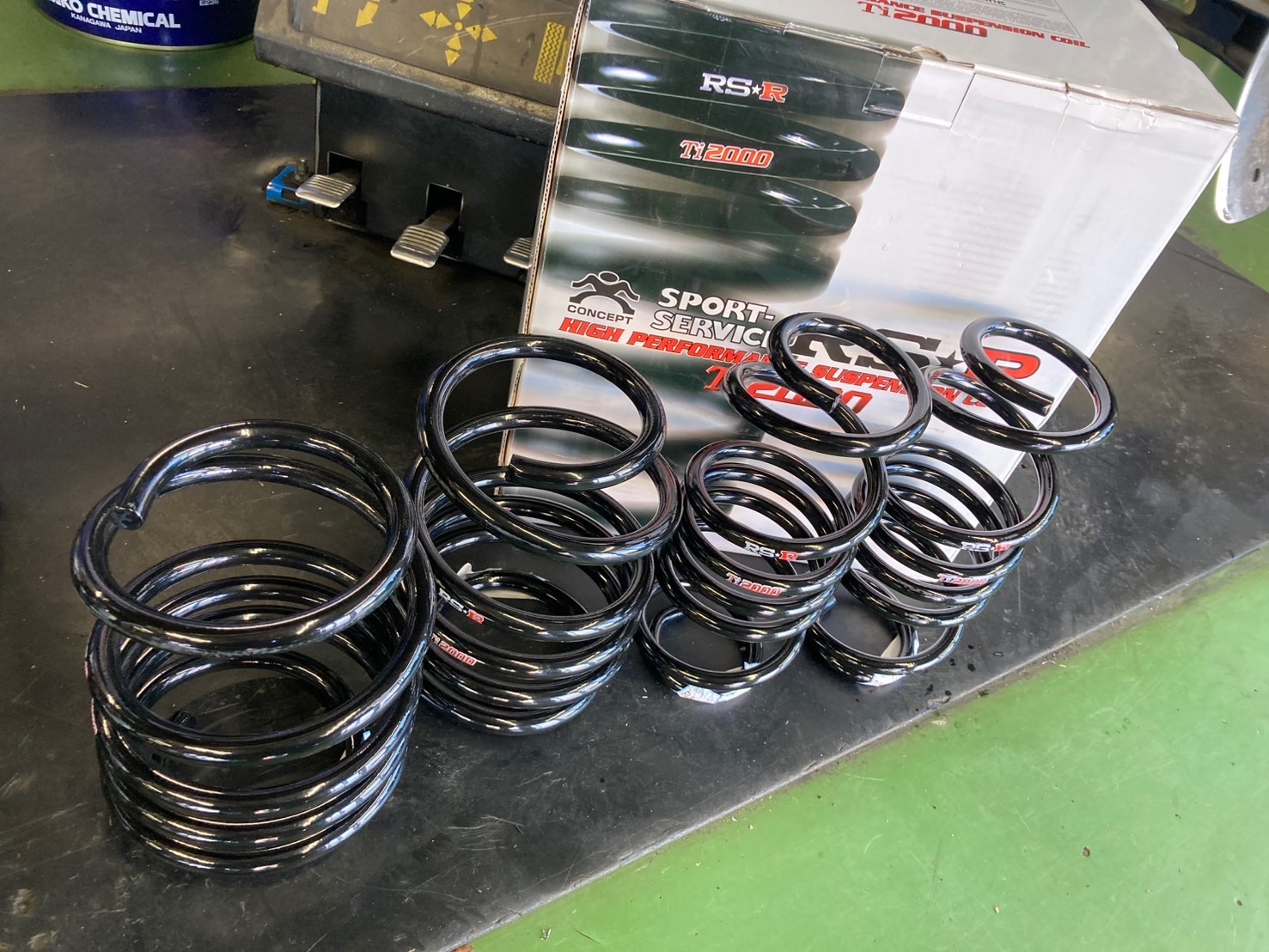 【専用マキロン様】RS-R Ti2000 FL5 シビックタイプＲ ダウンサス ホンダ シビックタイプR FL5】ダウンサス取付け RSR Ti2000