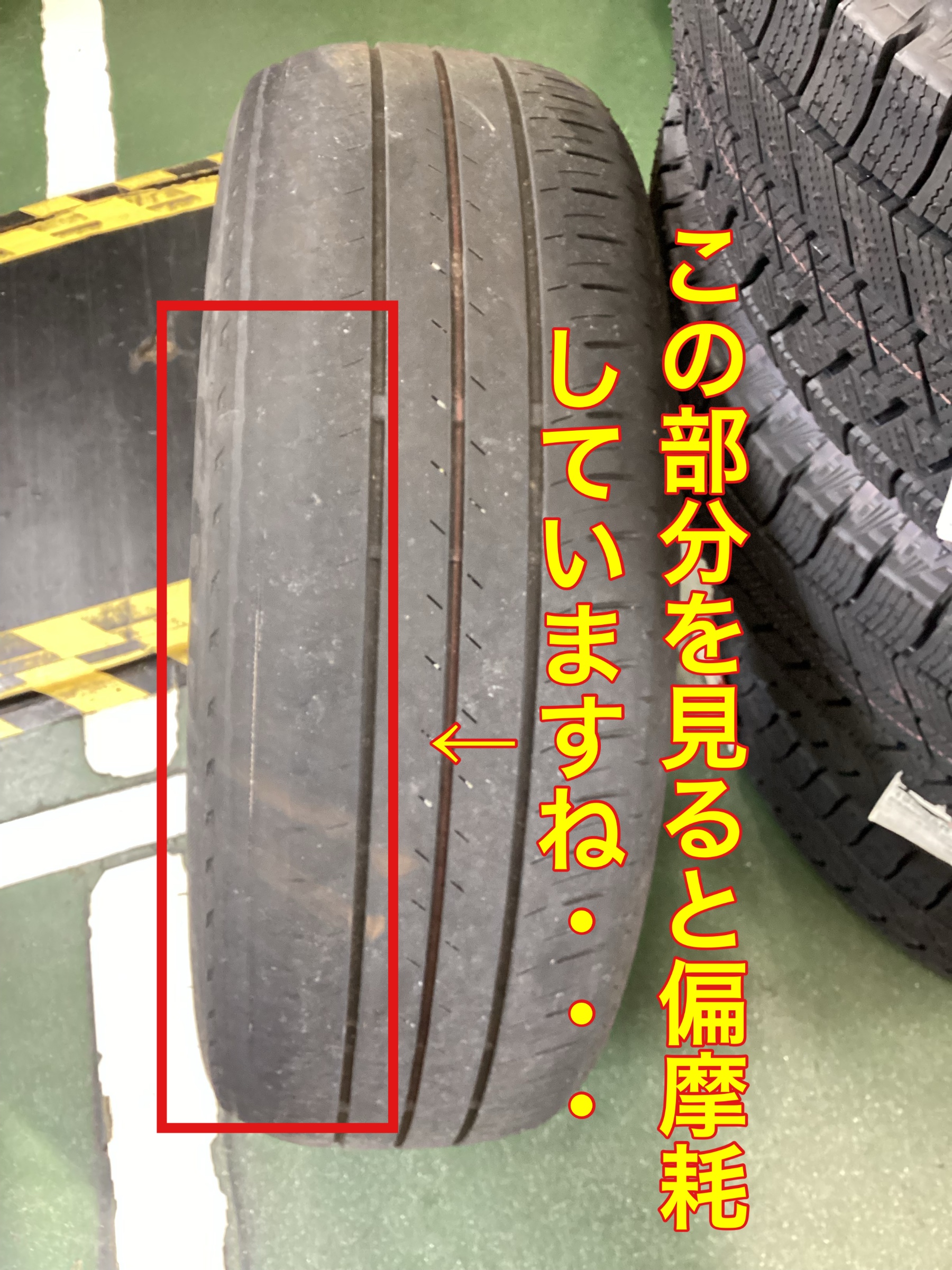 スタッフ撮影。無料画像編集アプリにて編集。