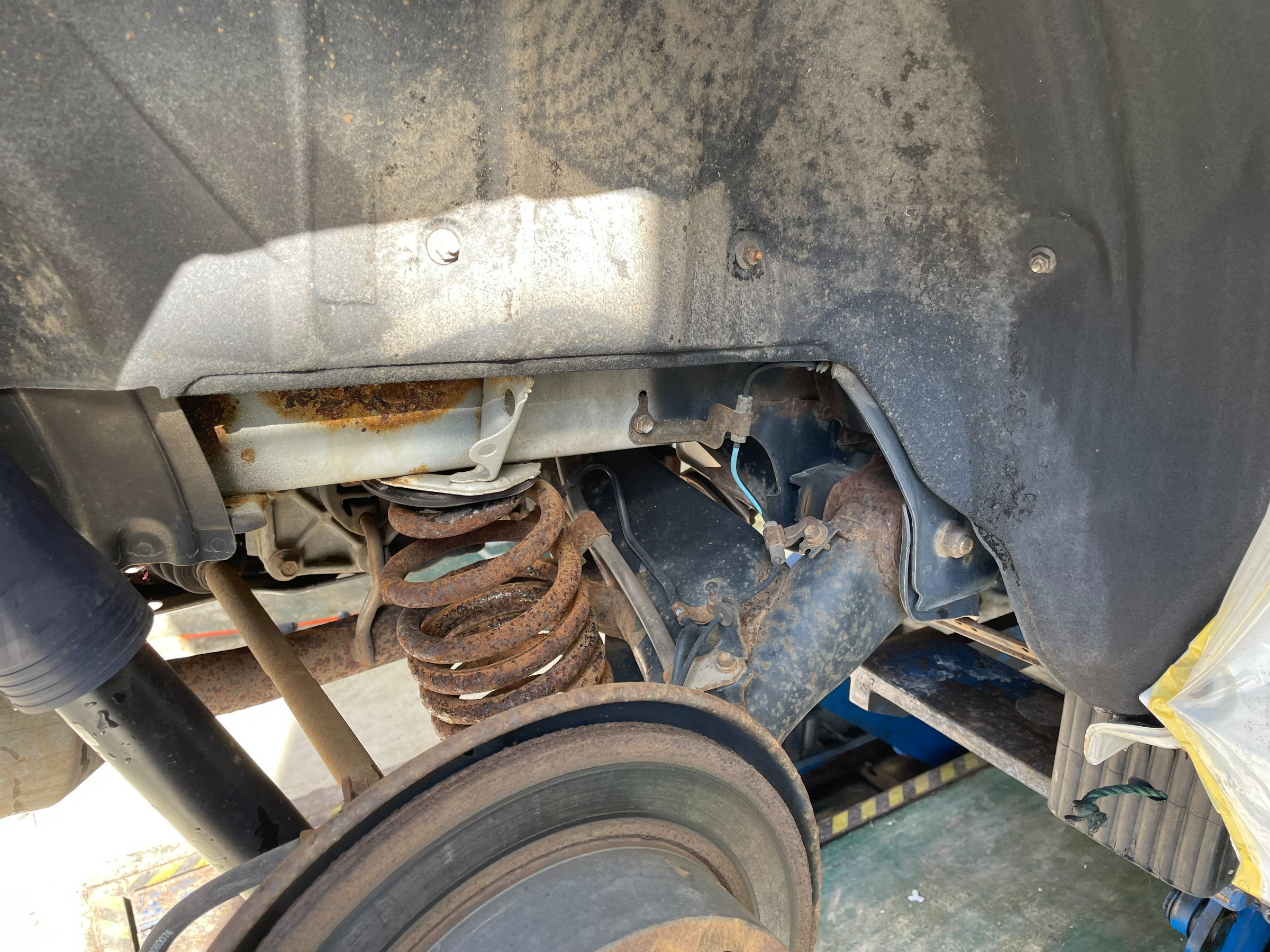 下回りサビ止め