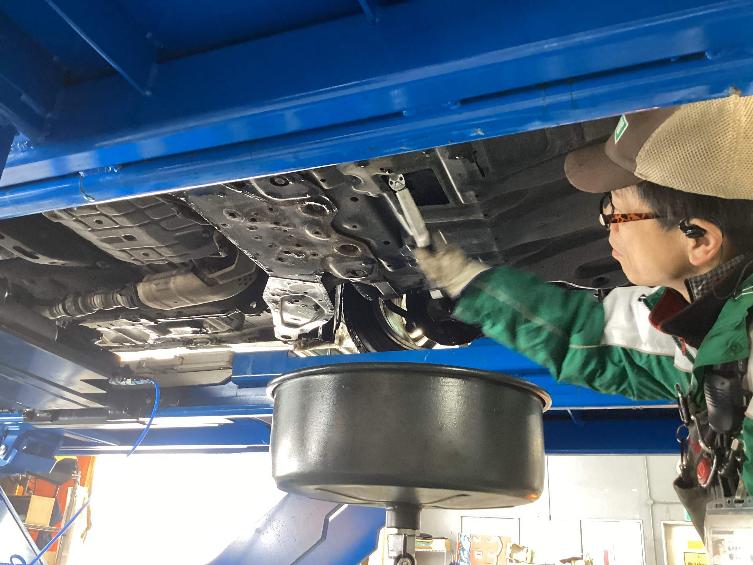 タイヤ館桑園　オイル交換